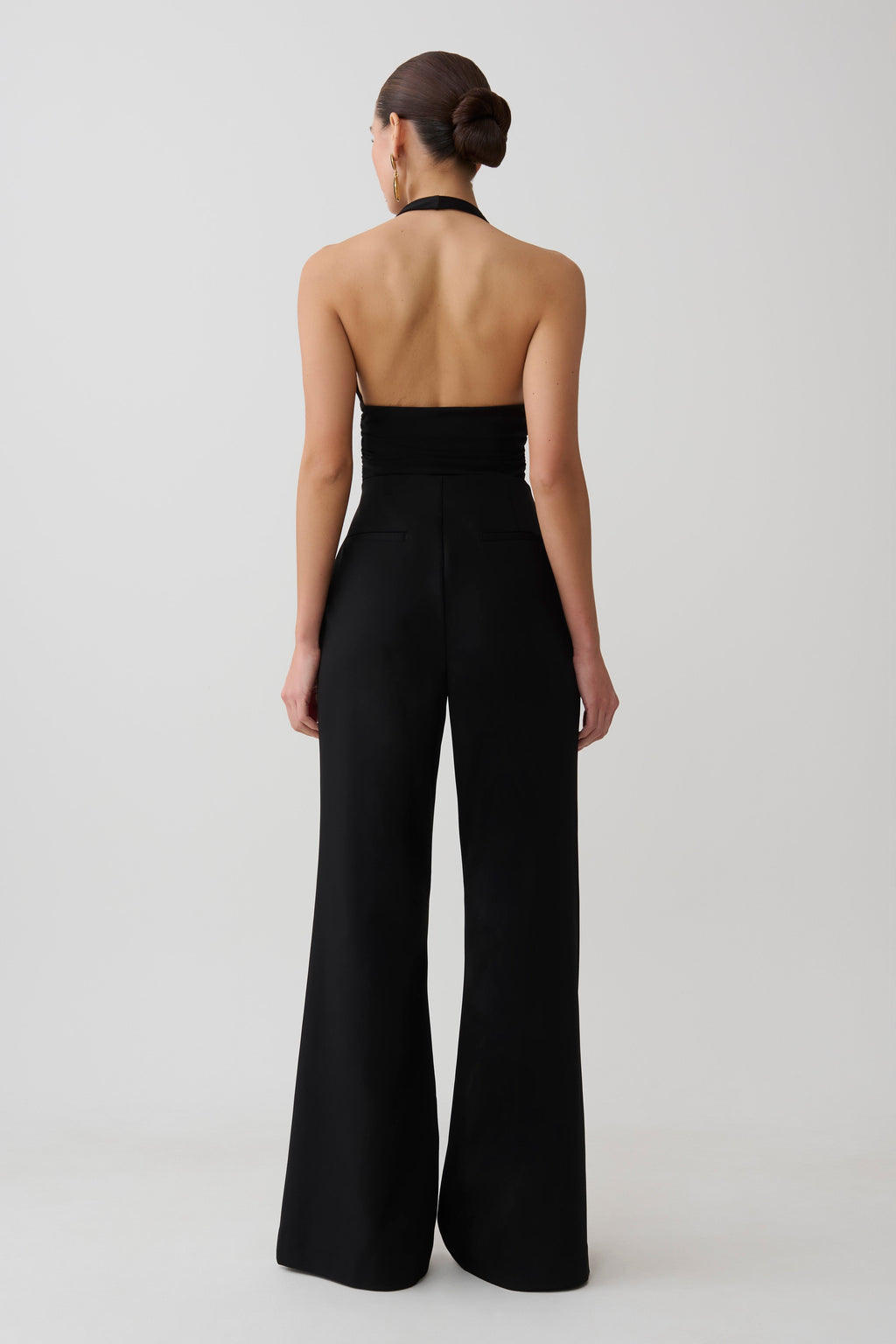 Eden High Waisted Suiting Pants - Black