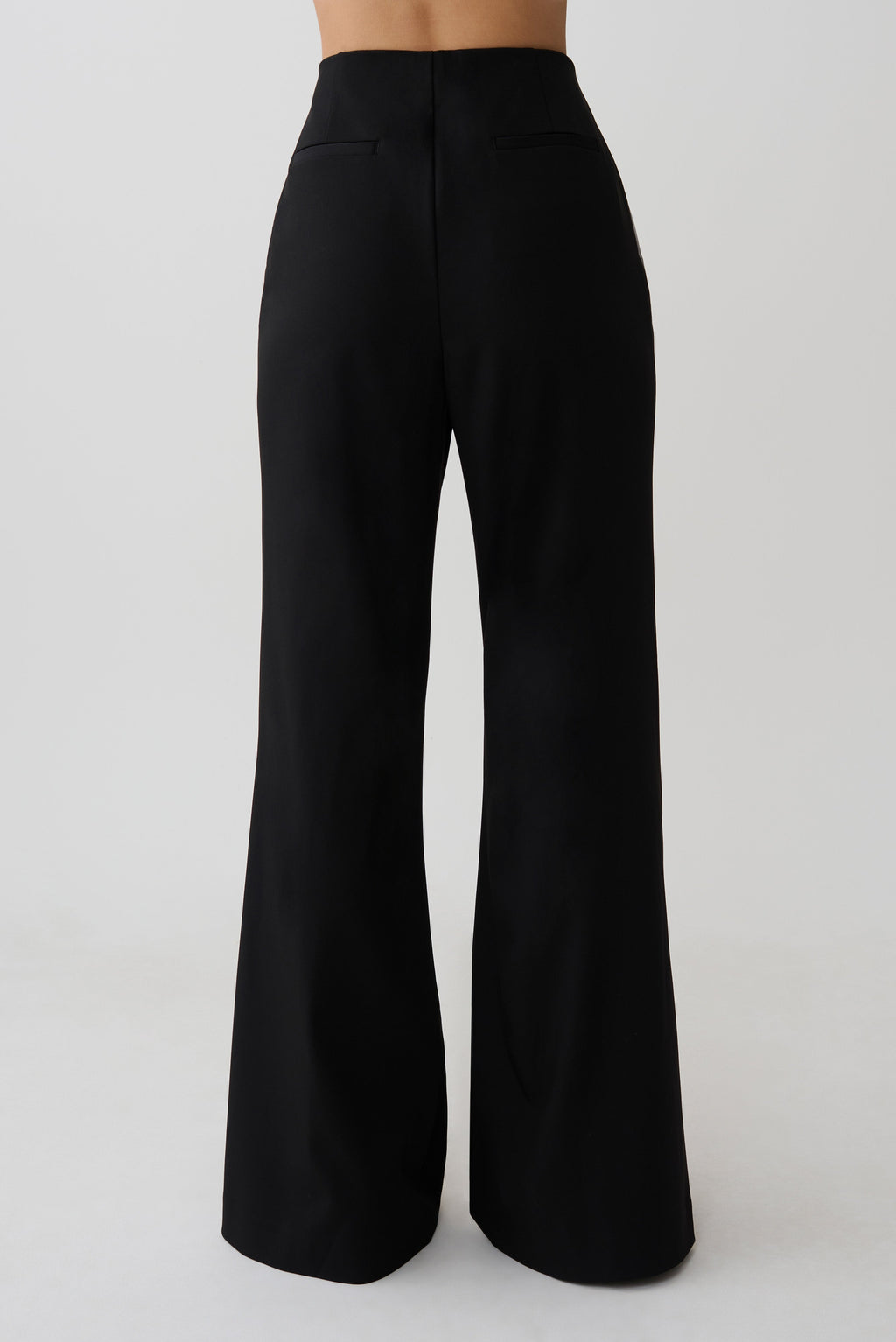 Eden High Waisted Suiting Pants - Black