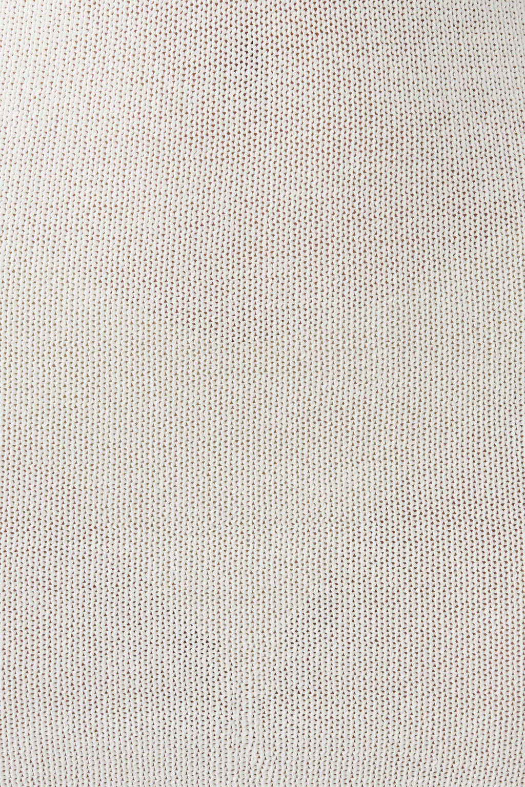 Bohdie Crochet Halter Mini Dress - Ivory