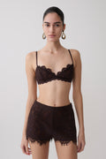 Gigi Lace Bralette - Dark Chocolate