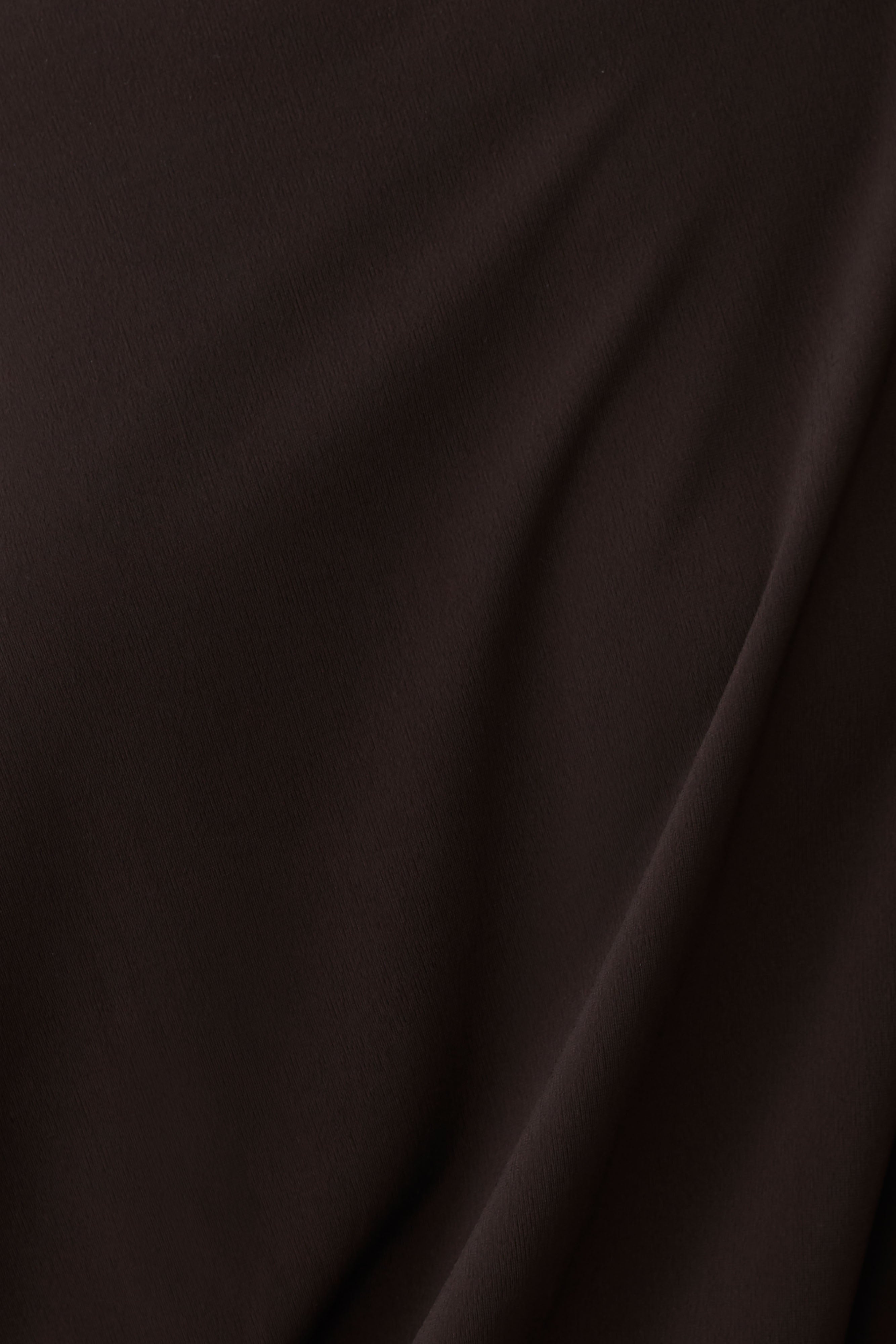 Jessy Draped Mini Dress - Dark Chocolate