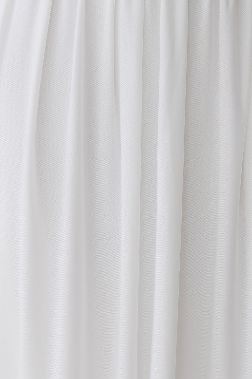 Banks Bubble Hem Midi Skirt - White