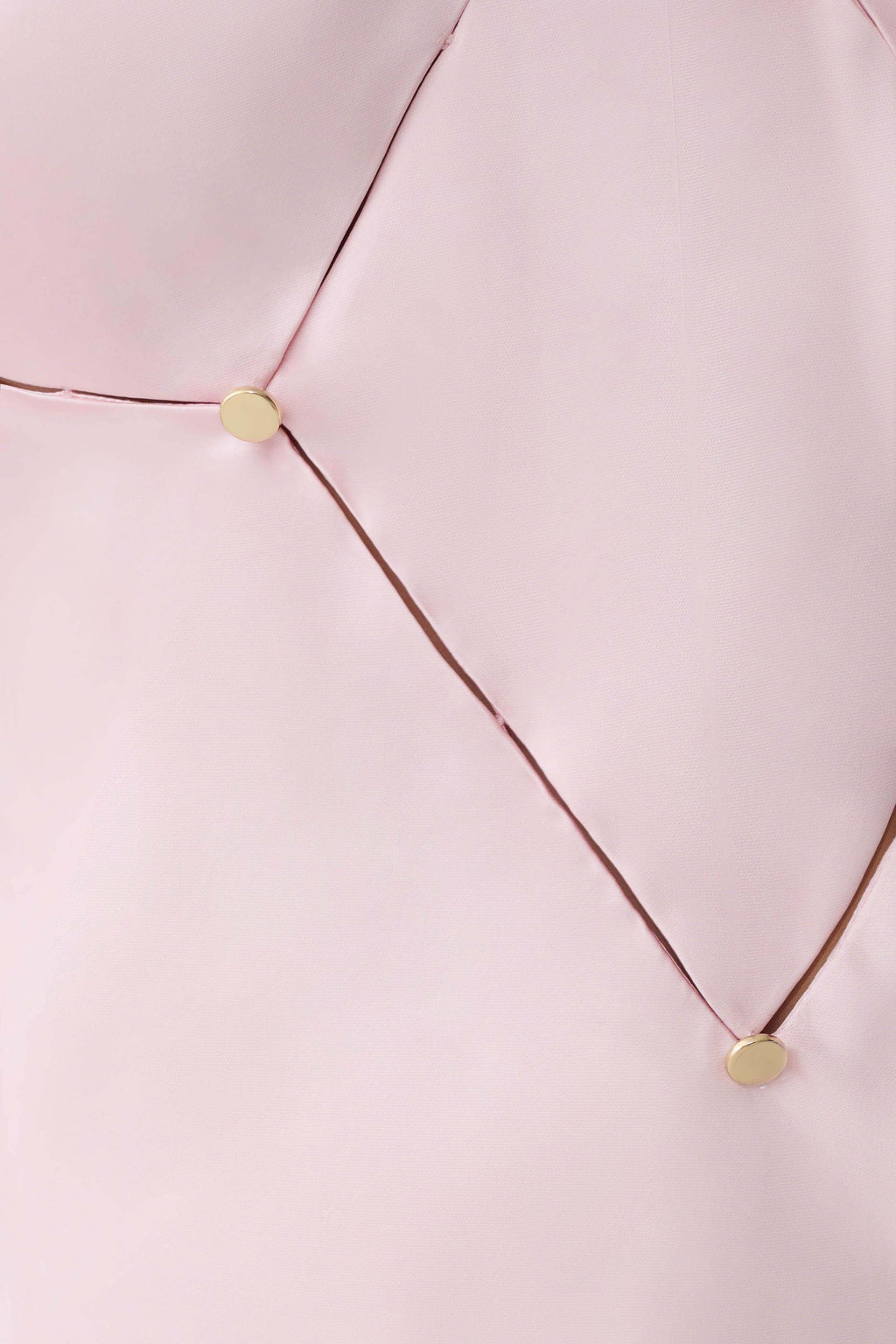 Hattie Satin Sleeveless Top - Pale Pink