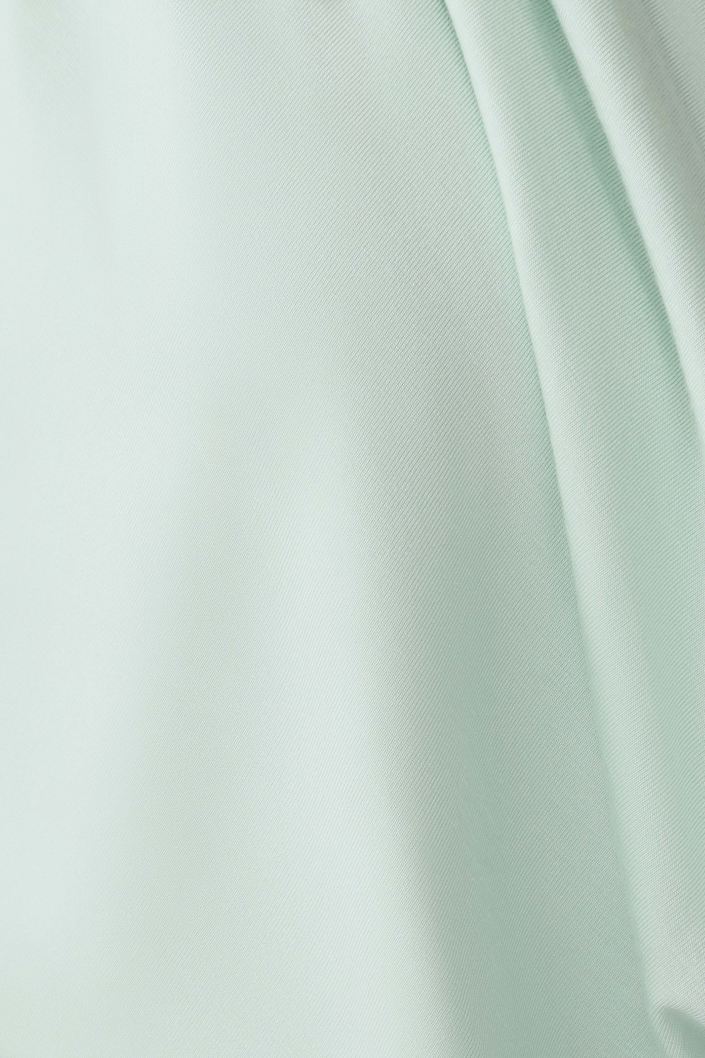 Huyen Cowl Front Modal Top - Mint