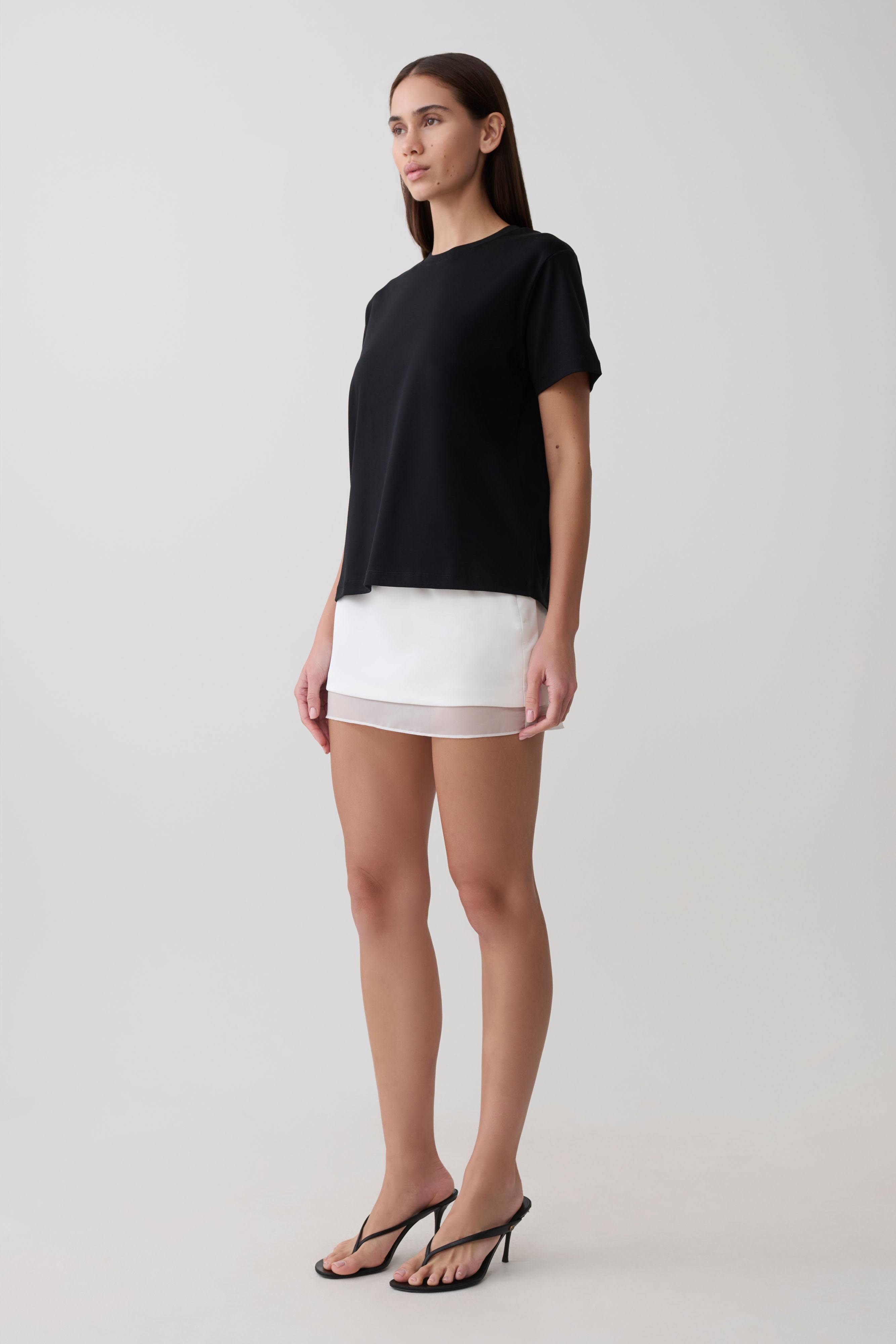 Sega Cotton Oversized T-Shirt - Black