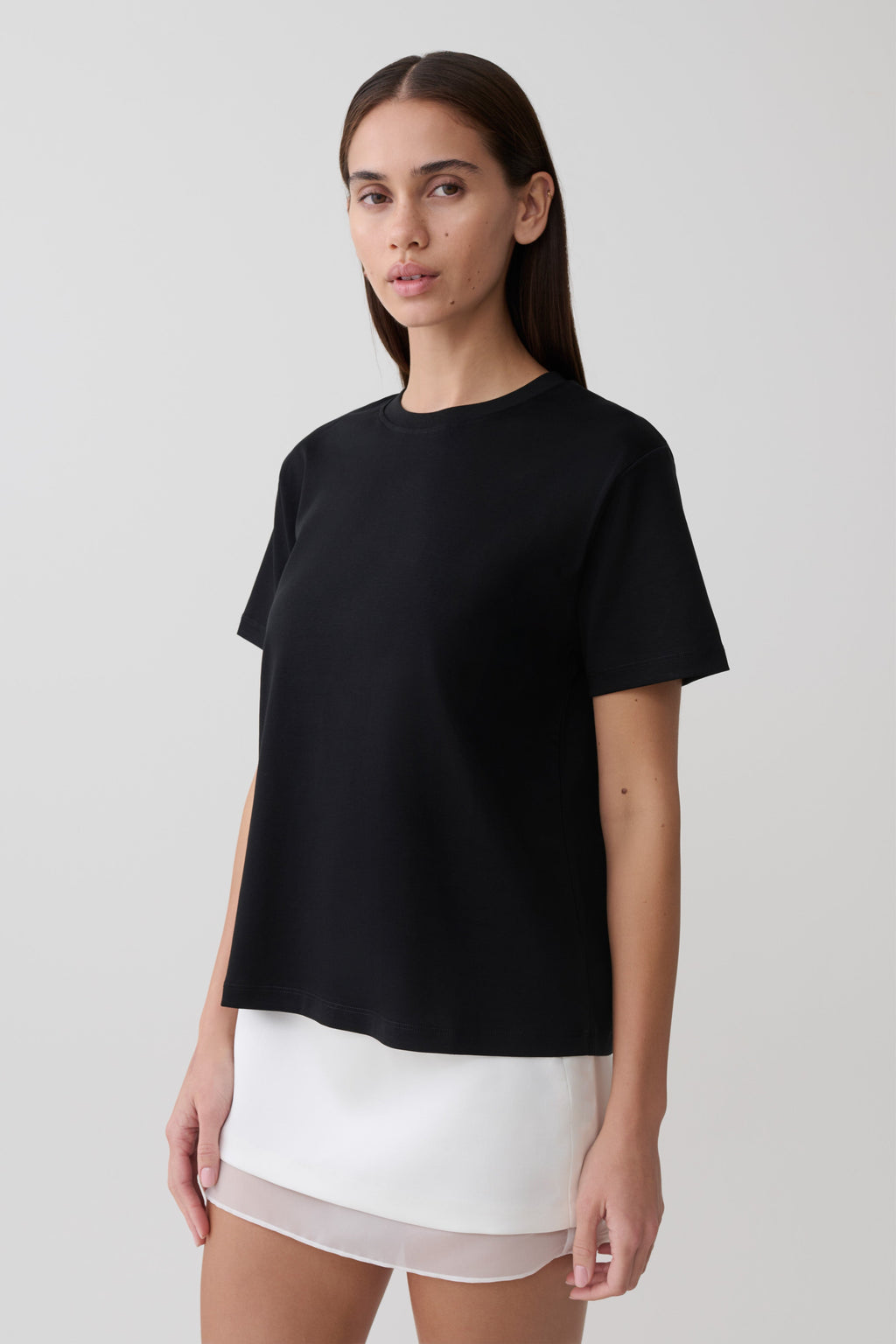 Sega Cotton Oversized T-Shirt - Black