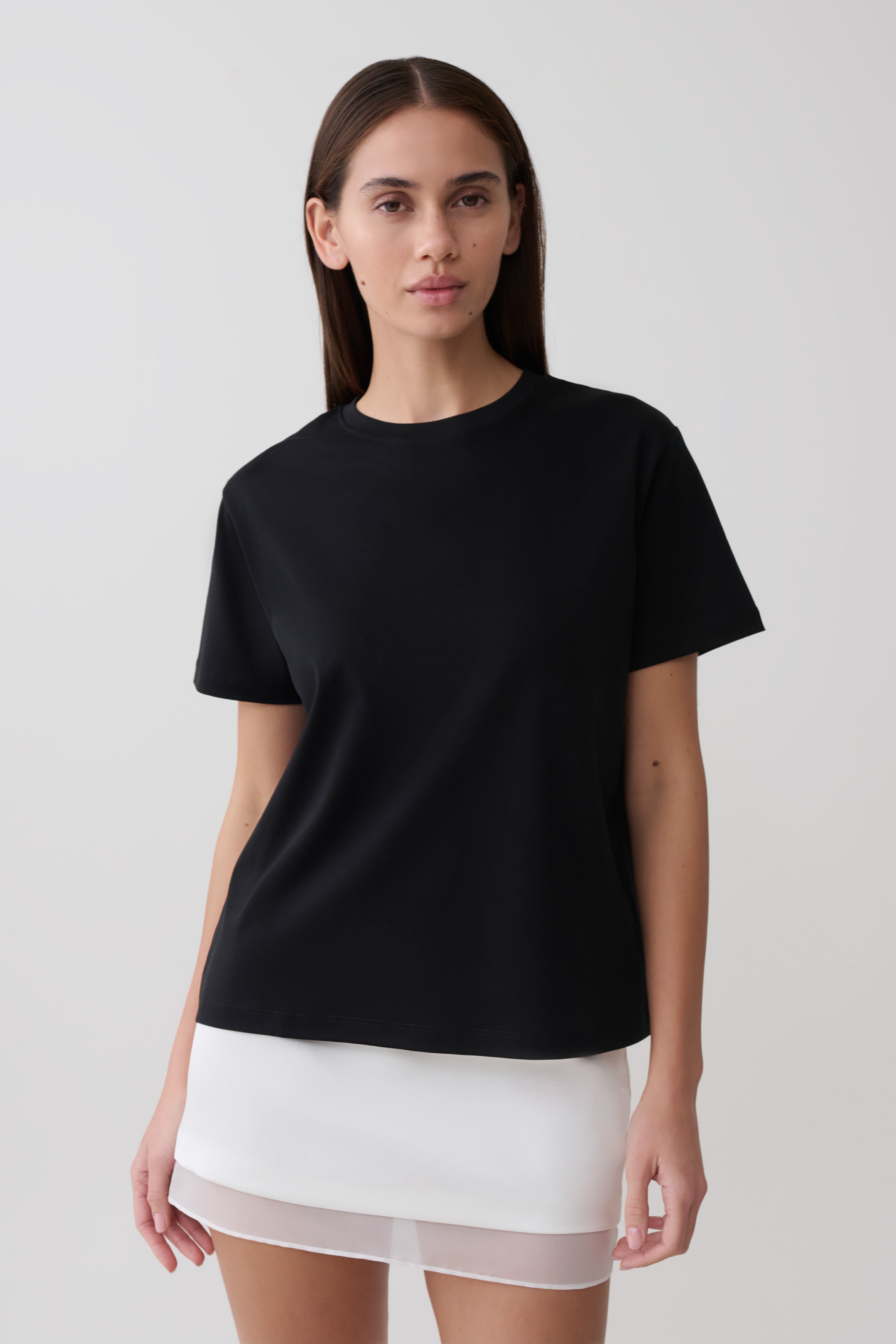 Sega Cotton Oversized T-Shirt - Black