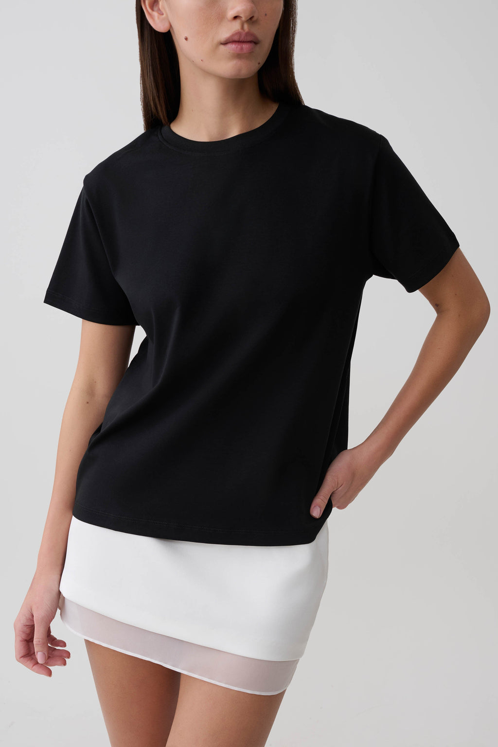 Sega Cotton Oversized T-Shirt - Black