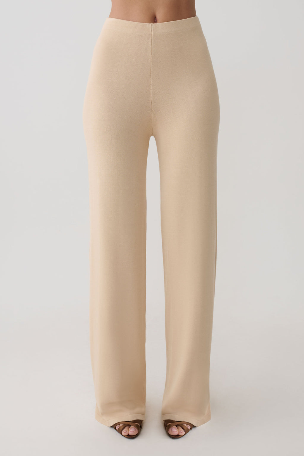 Tula Knit Pants - Natural