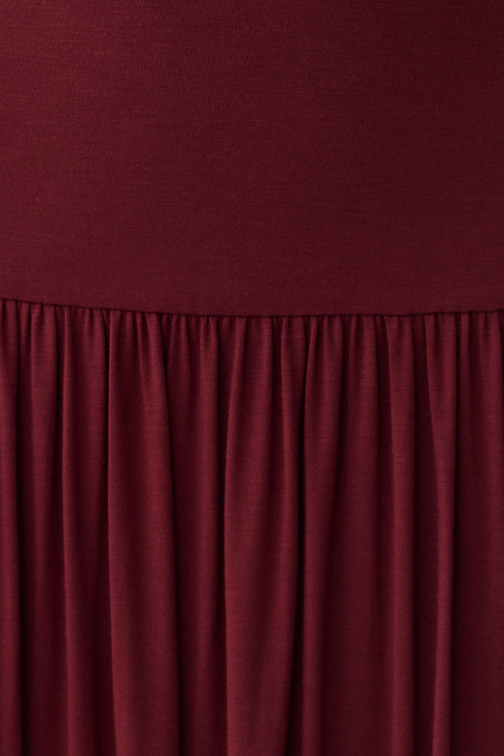 Zsela High Neck Modal Maxi Dress - Wine