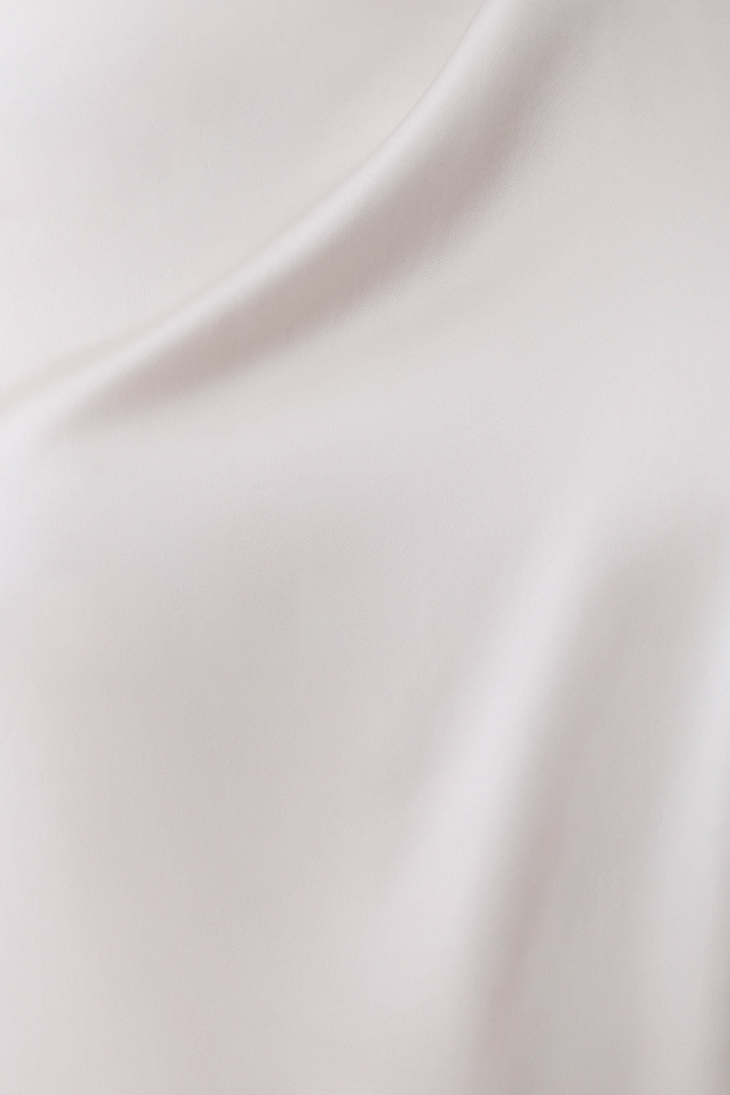 Sydney Asymmetrical Satin Halter Mini Dress - Ivory
