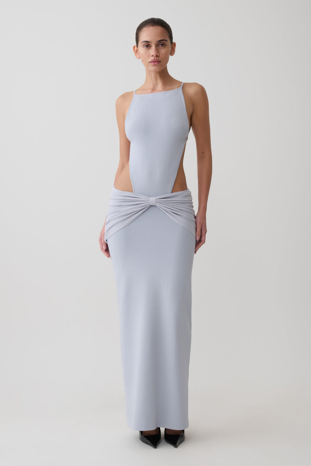 Nathaelie Sleeveless Maxi Dress - Sky Blue