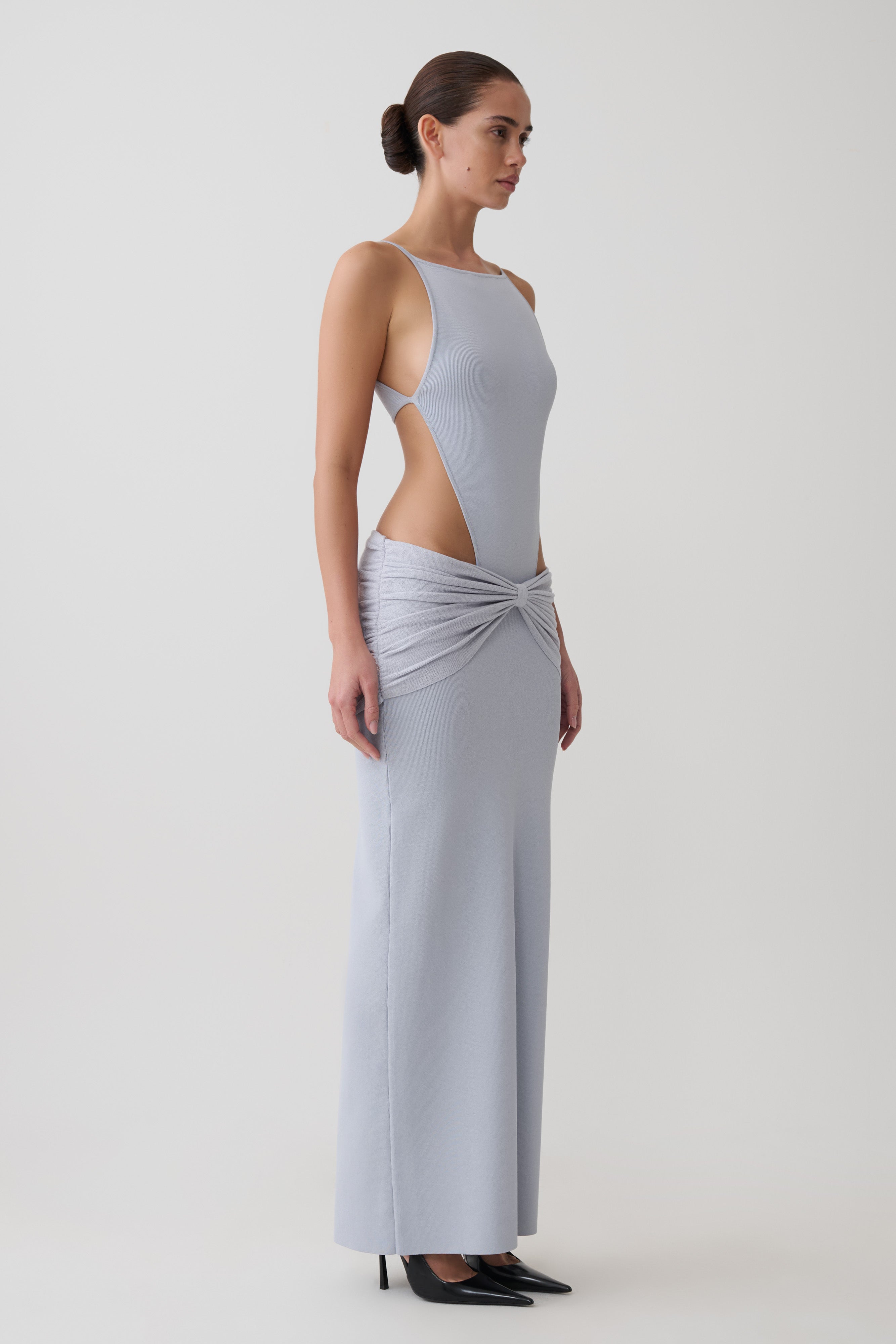 Nathaelie Sleeveless Maxi Dress - Sky Blue