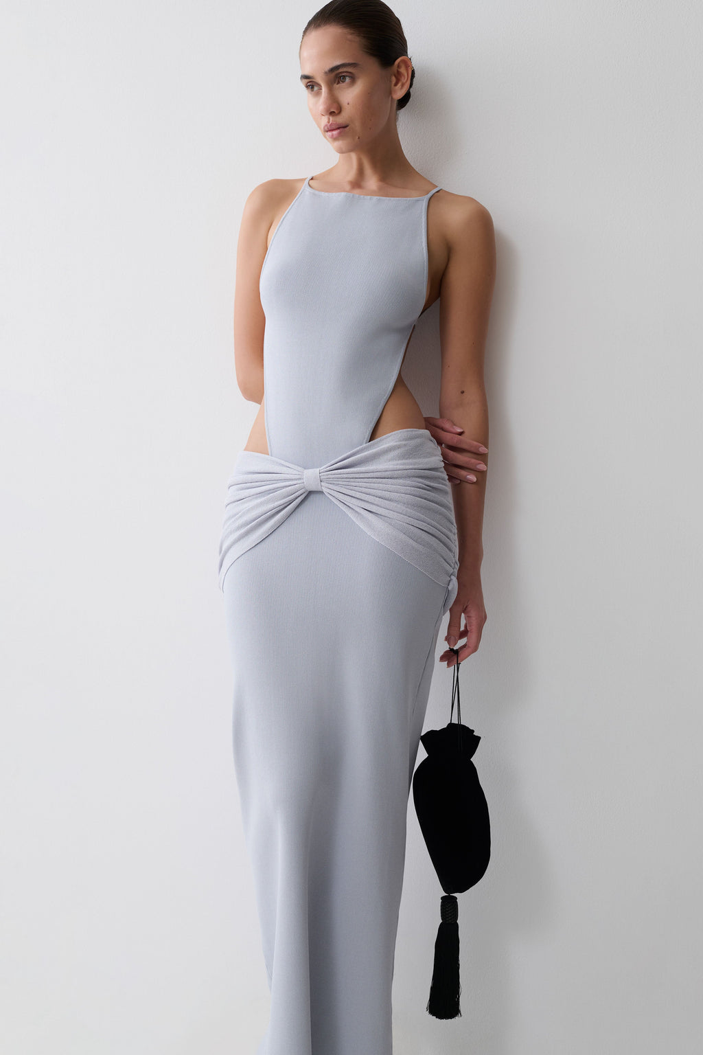 Nathaelie Sleeveless Maxi Dress - Sky Blue