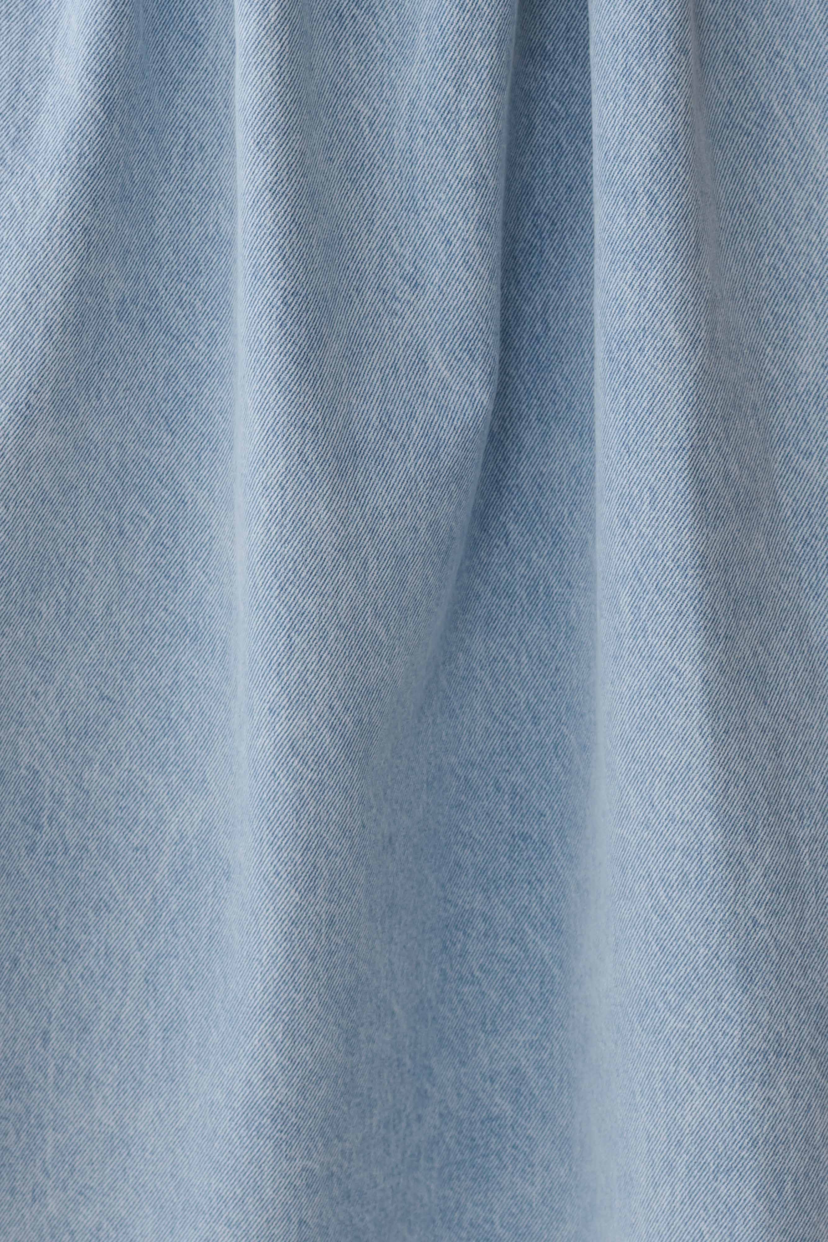 Miller Denim Halter Midi Dress - Classic Blue