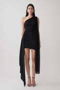 Asher Mini Dress - Black