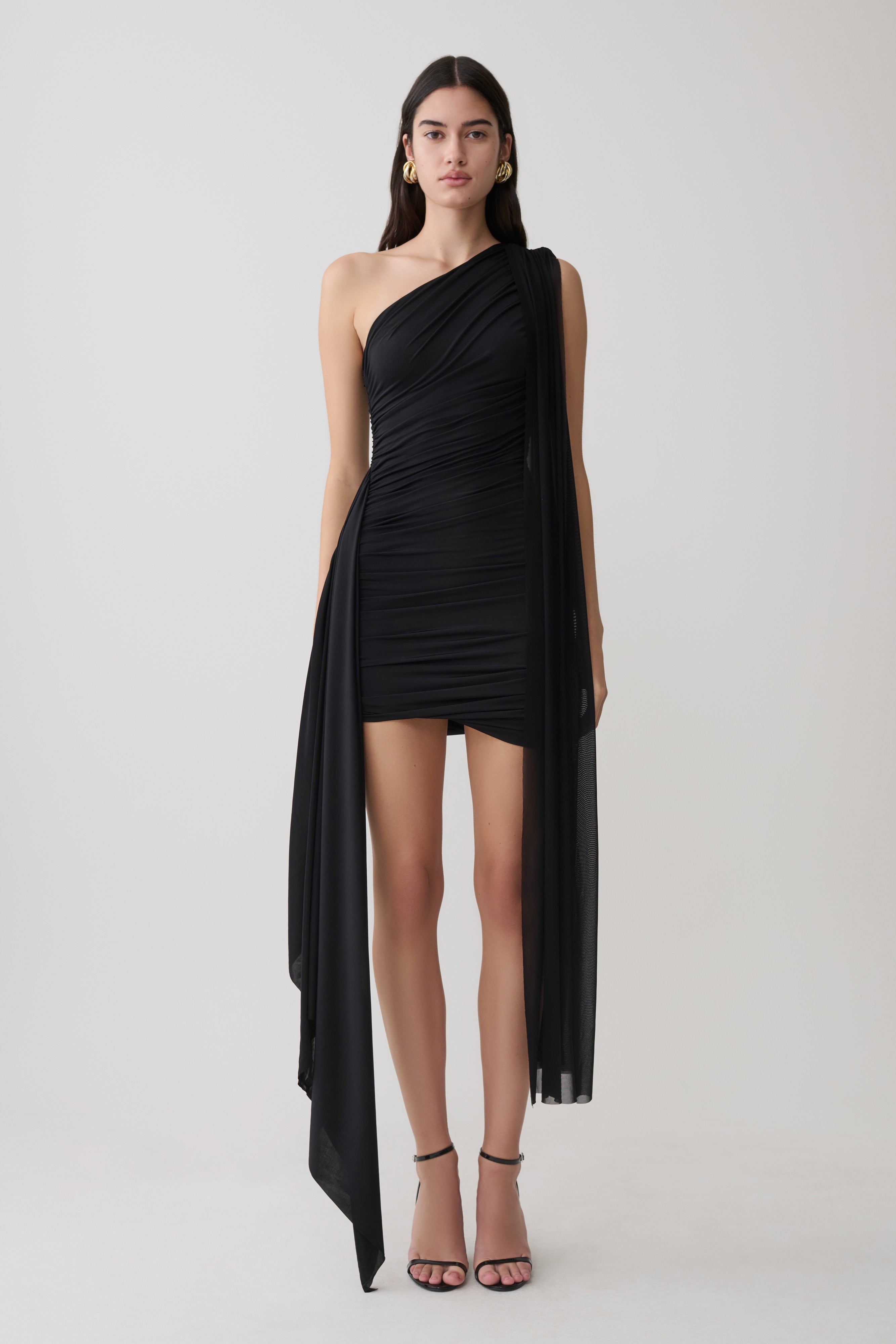 Asher Mini Dress - Black