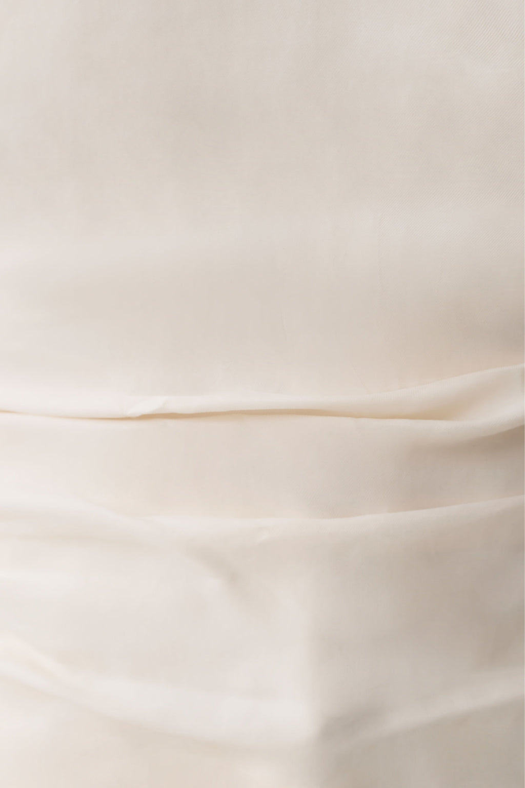 Daniela Ruched Halter Top - Ivory