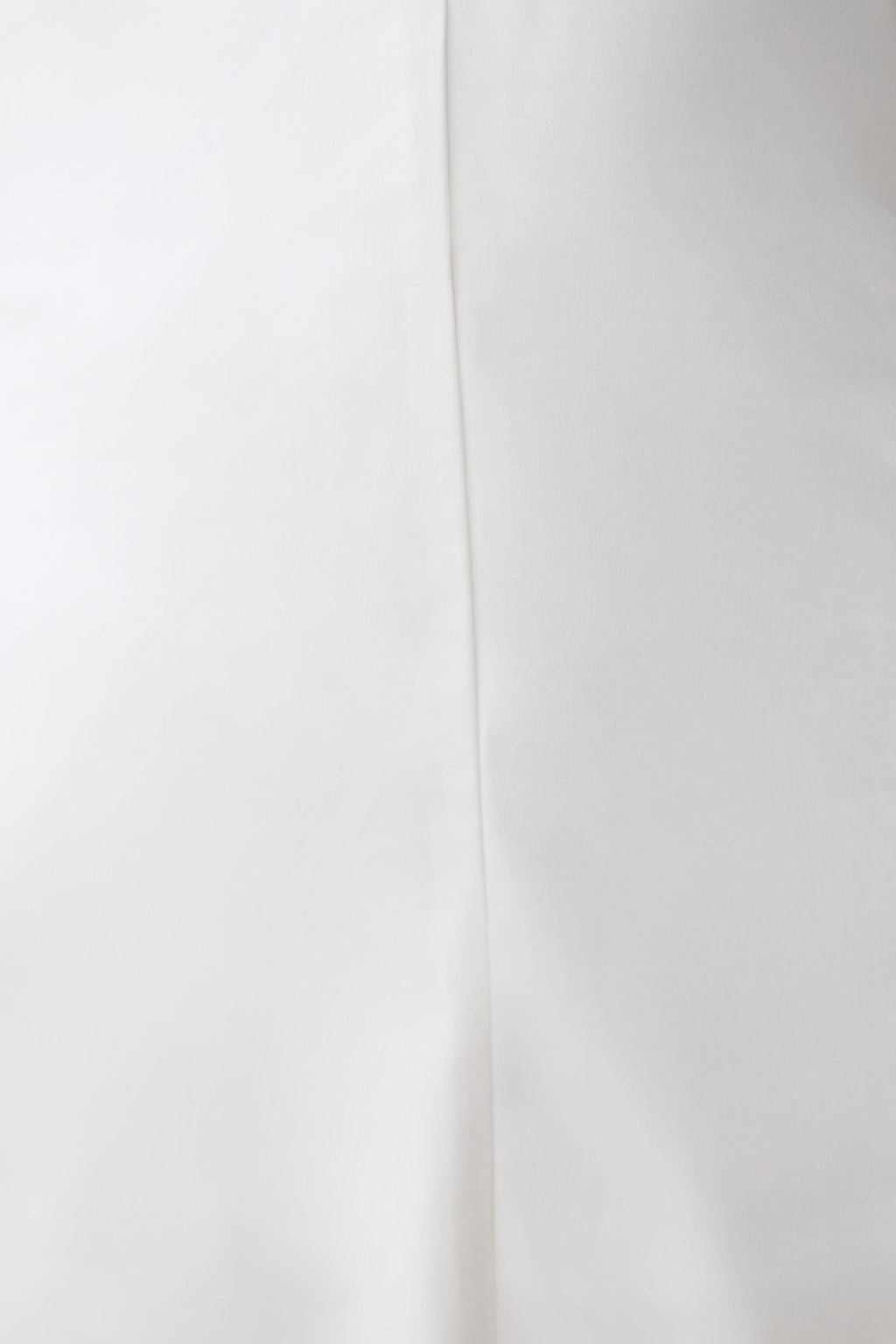 Myla Draped Shoulders Satin Maxi Dress - White