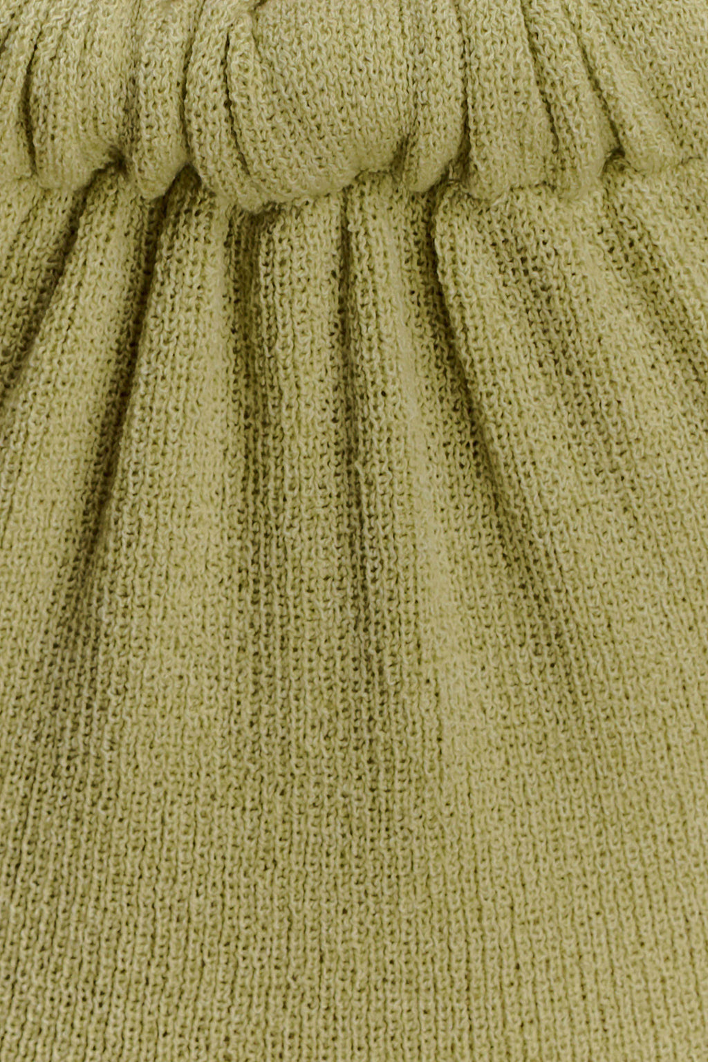 Theresea Halter Knit Maxi Dress - Light Olive