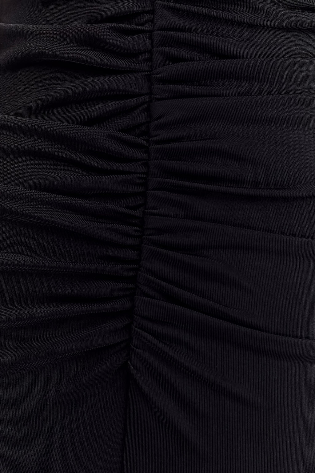 Vienna Slinky Cut Out Maxi Dress - Black
