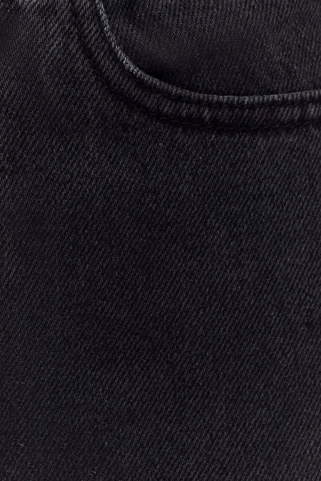 Caitlin Mid Rise Denim Jeans - Washed Black