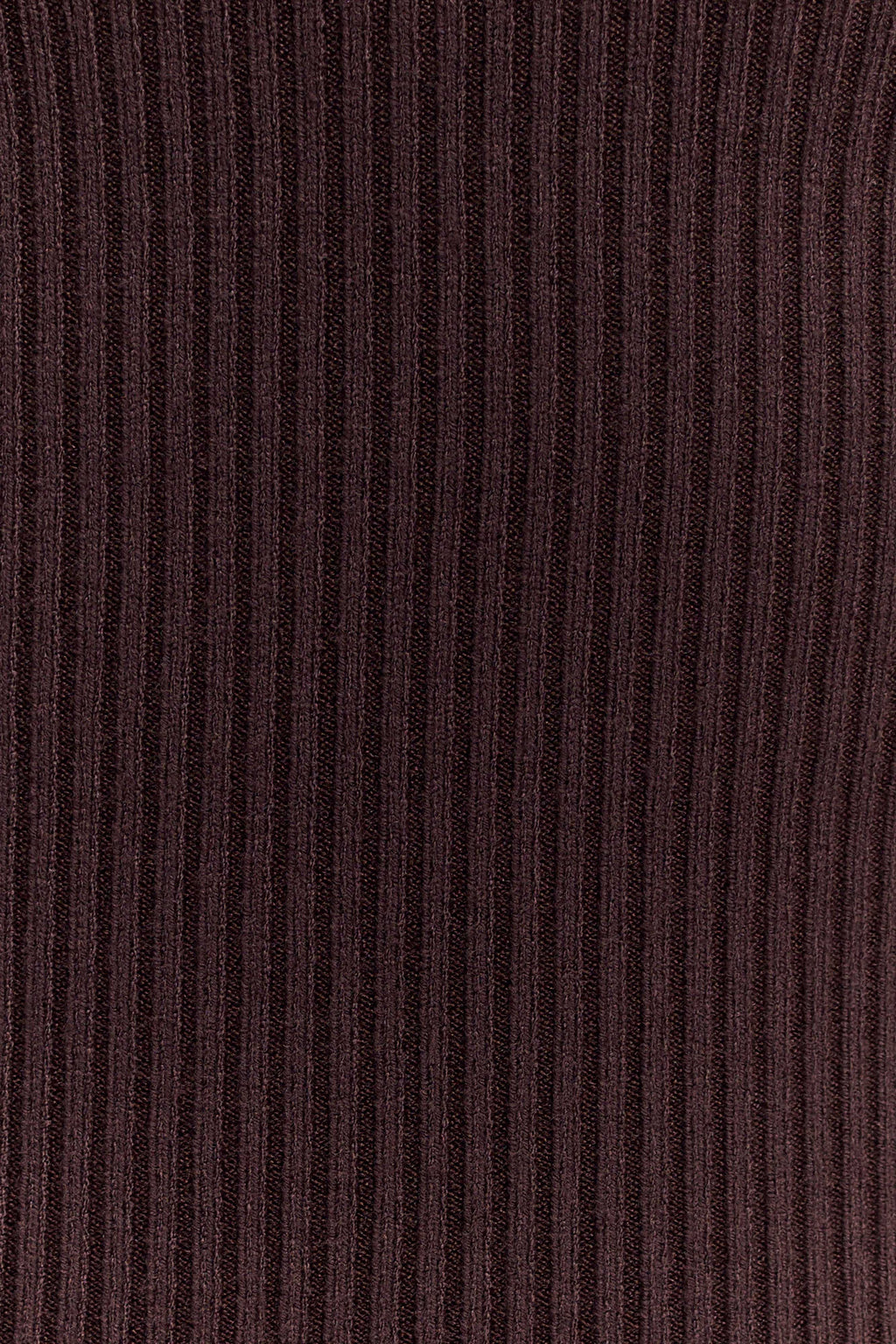 Natalya Ribbed Knit Cami Top - Dark Chocolate