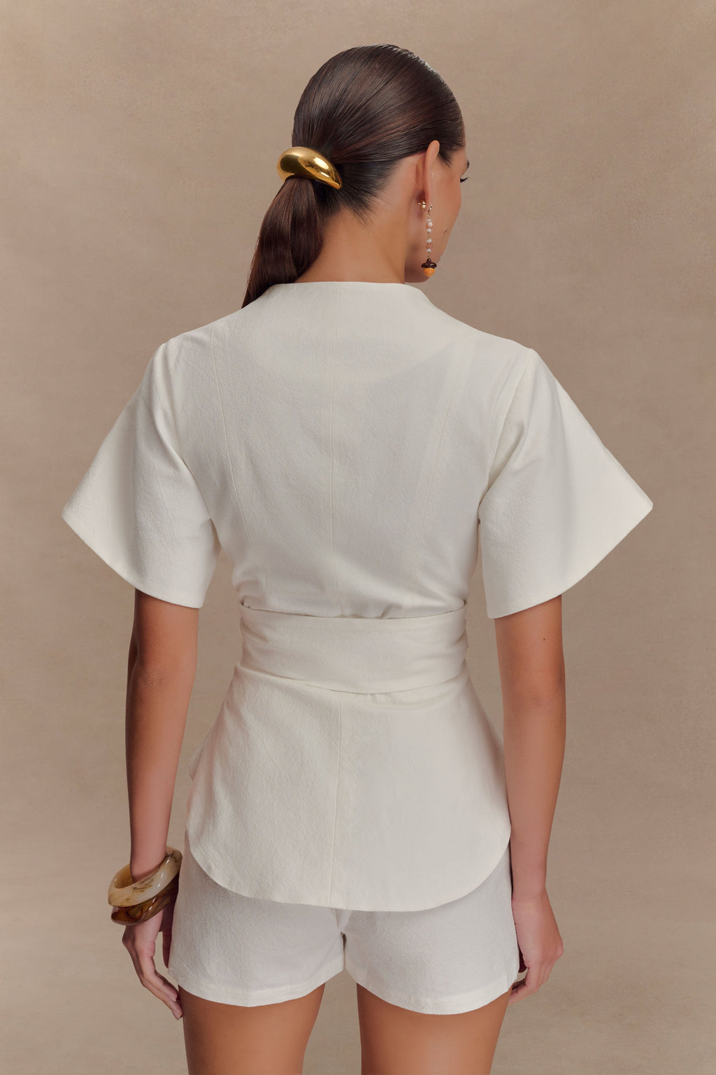 Liberty Shortsleeve Top - White