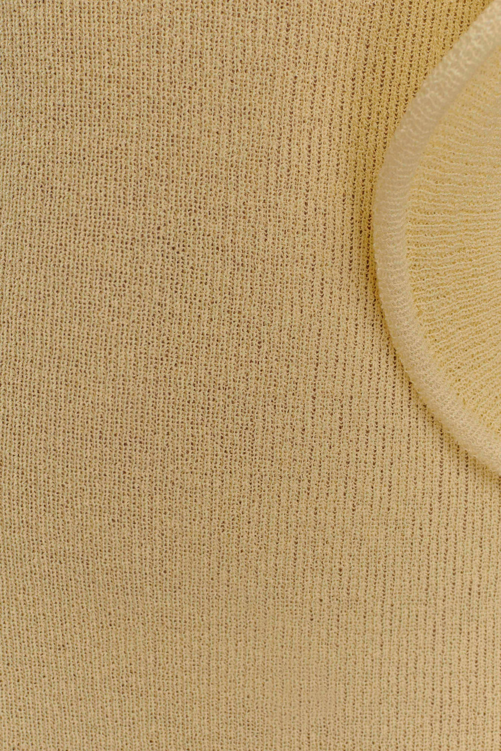 Sandrine Off Shoulder Knit Maxi Dress - Lemon