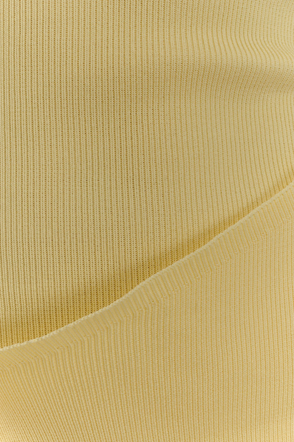Rian Strapless Knit Mini Dress - Lemon