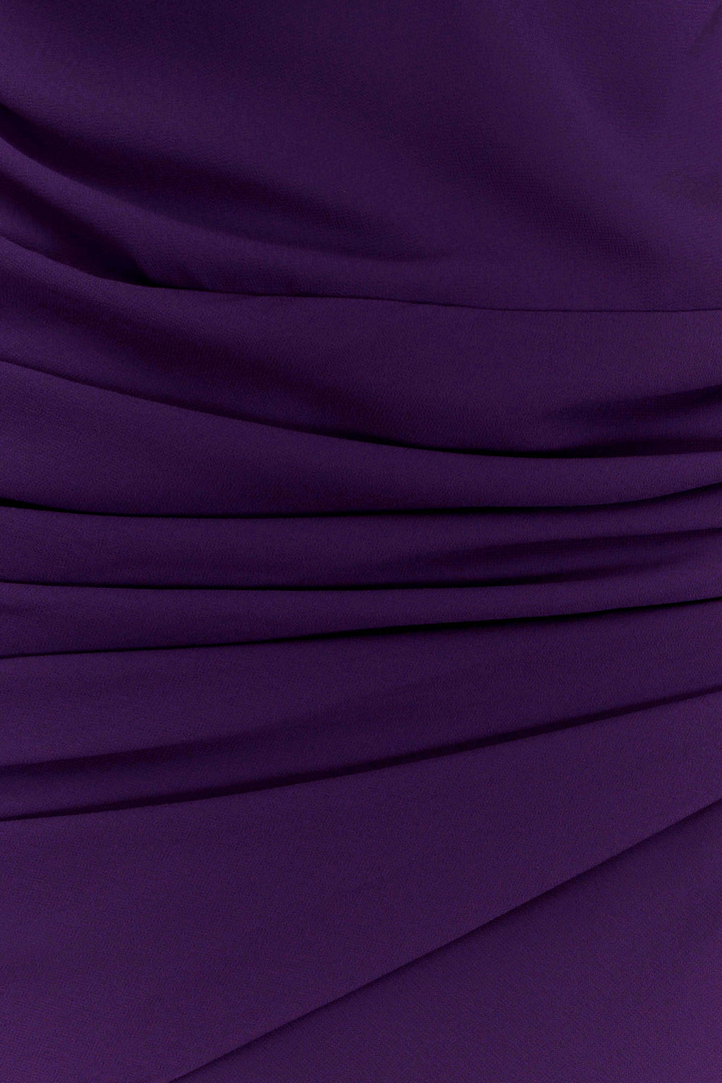 Giulia Chiffon Draped Maxi Dress - Purple