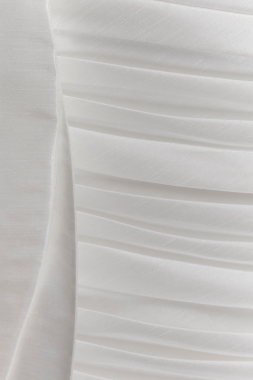 Claudine Taffeta Floral Mini Dress - White
