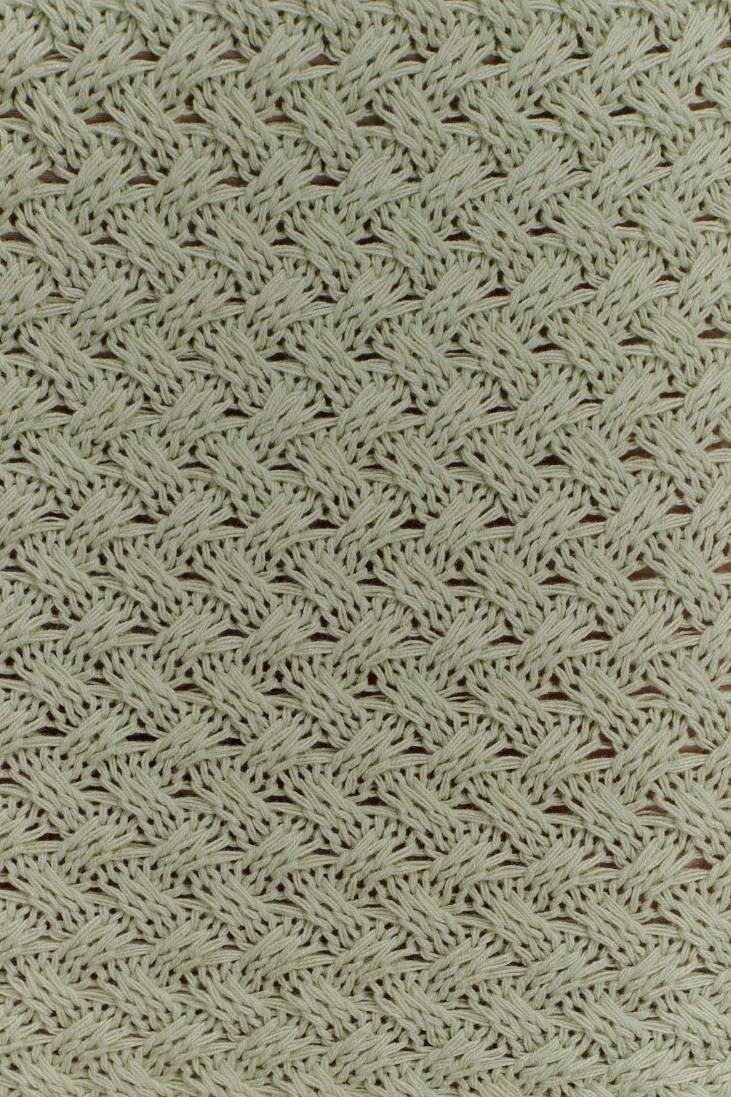 Terrymae Crochet Mini Skirt - Pastel Green