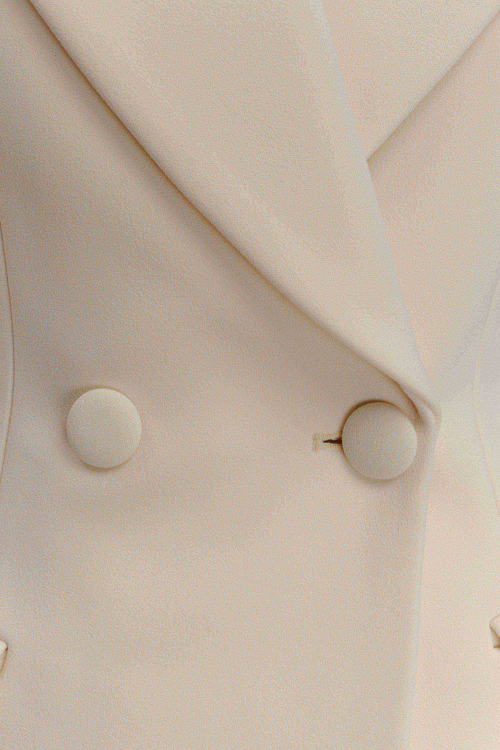 Wesley Structured Blazer - Buttercream
