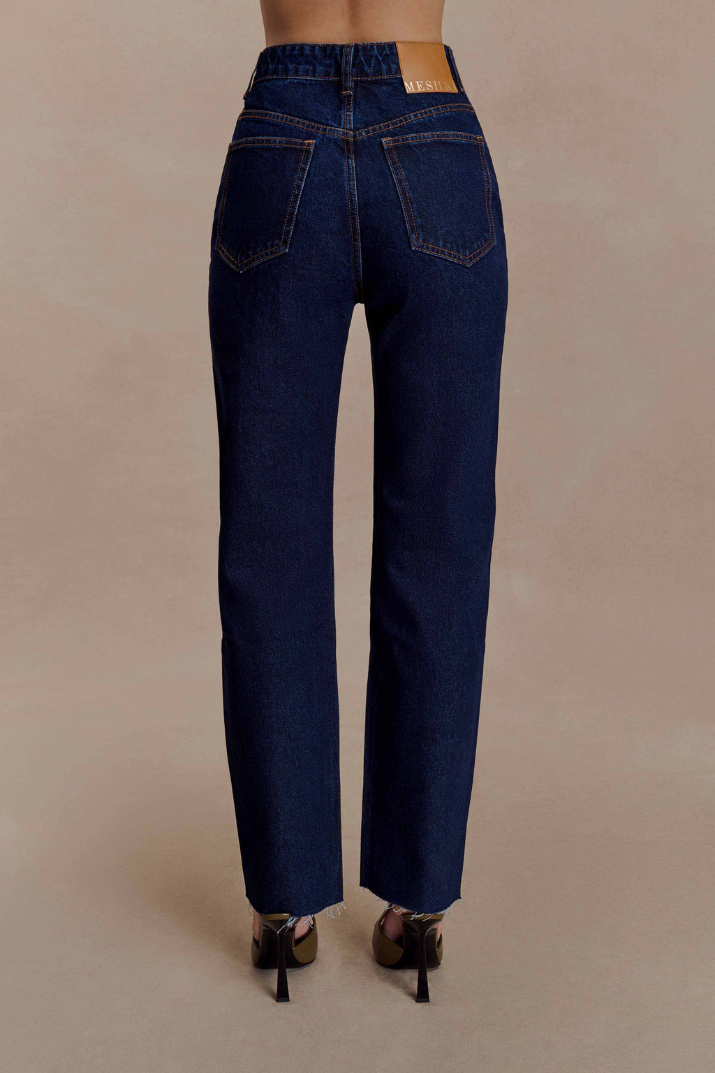 Tina Mom Jean - Indigo Blue