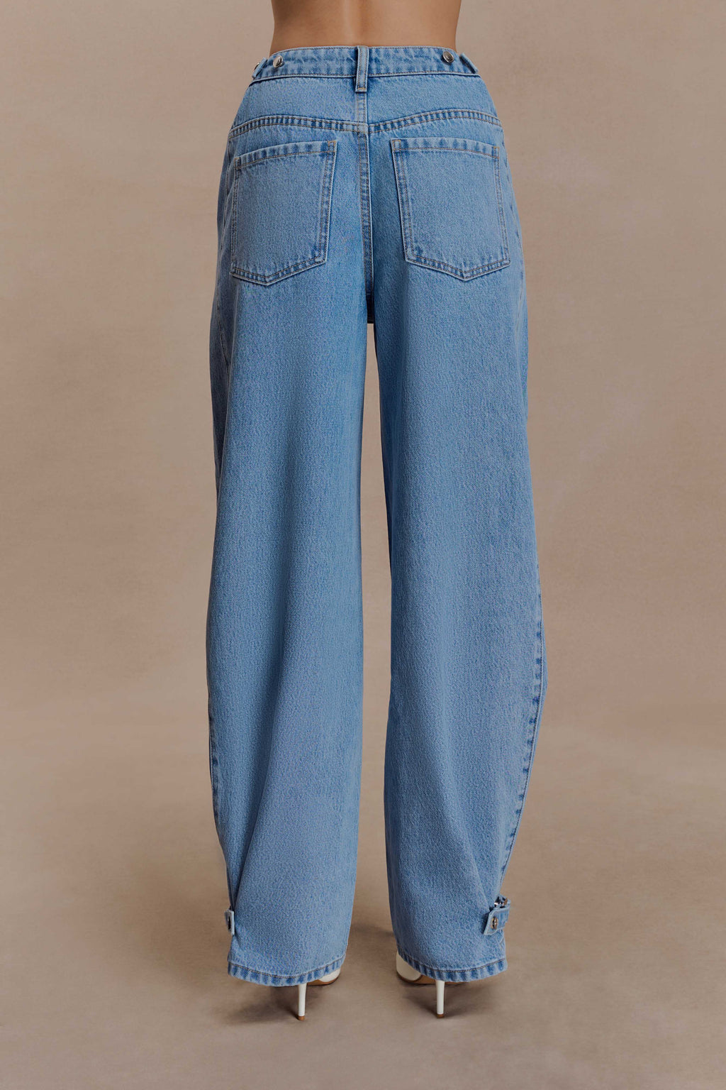 Flossie Multi Way Denim Jeans - Classic Blue