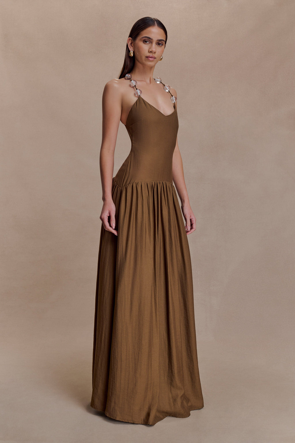 Darling Maxi Dress - Chocolate