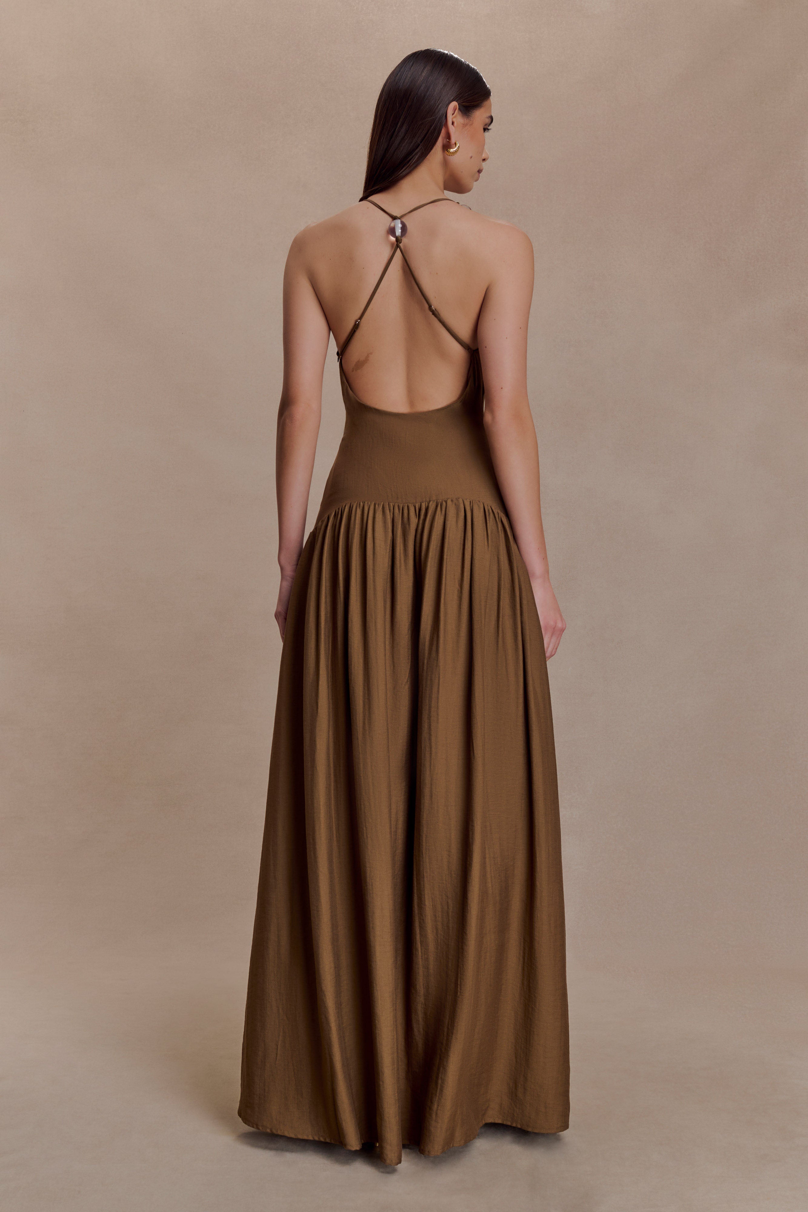 Darling Maxi Dress - Chocolate