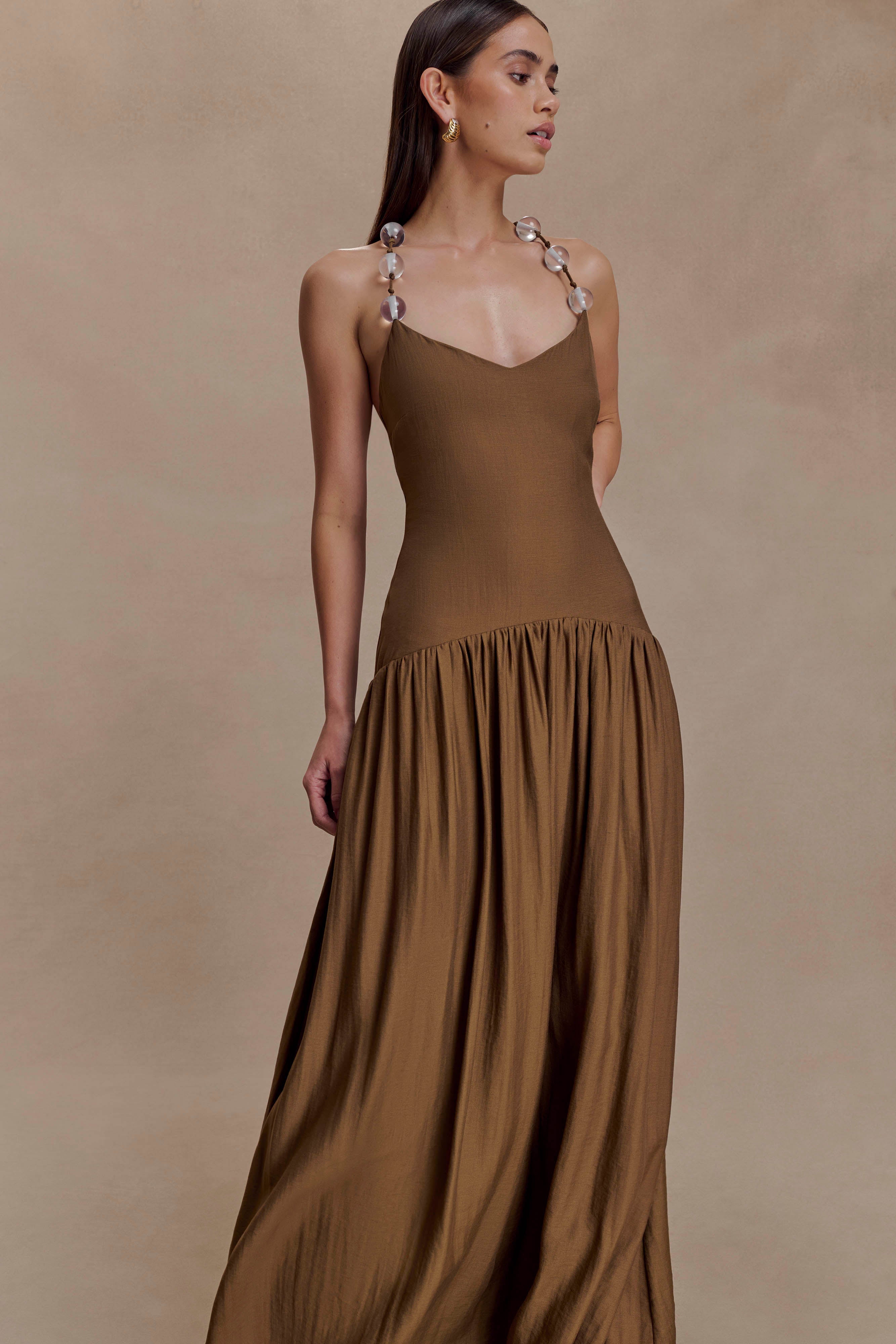 Darling Maxi Dress - Chocolate