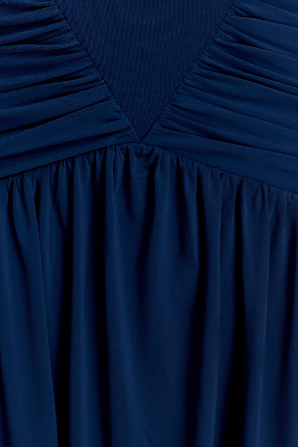 Emory Jersey Cape Maxi Dress - Navy