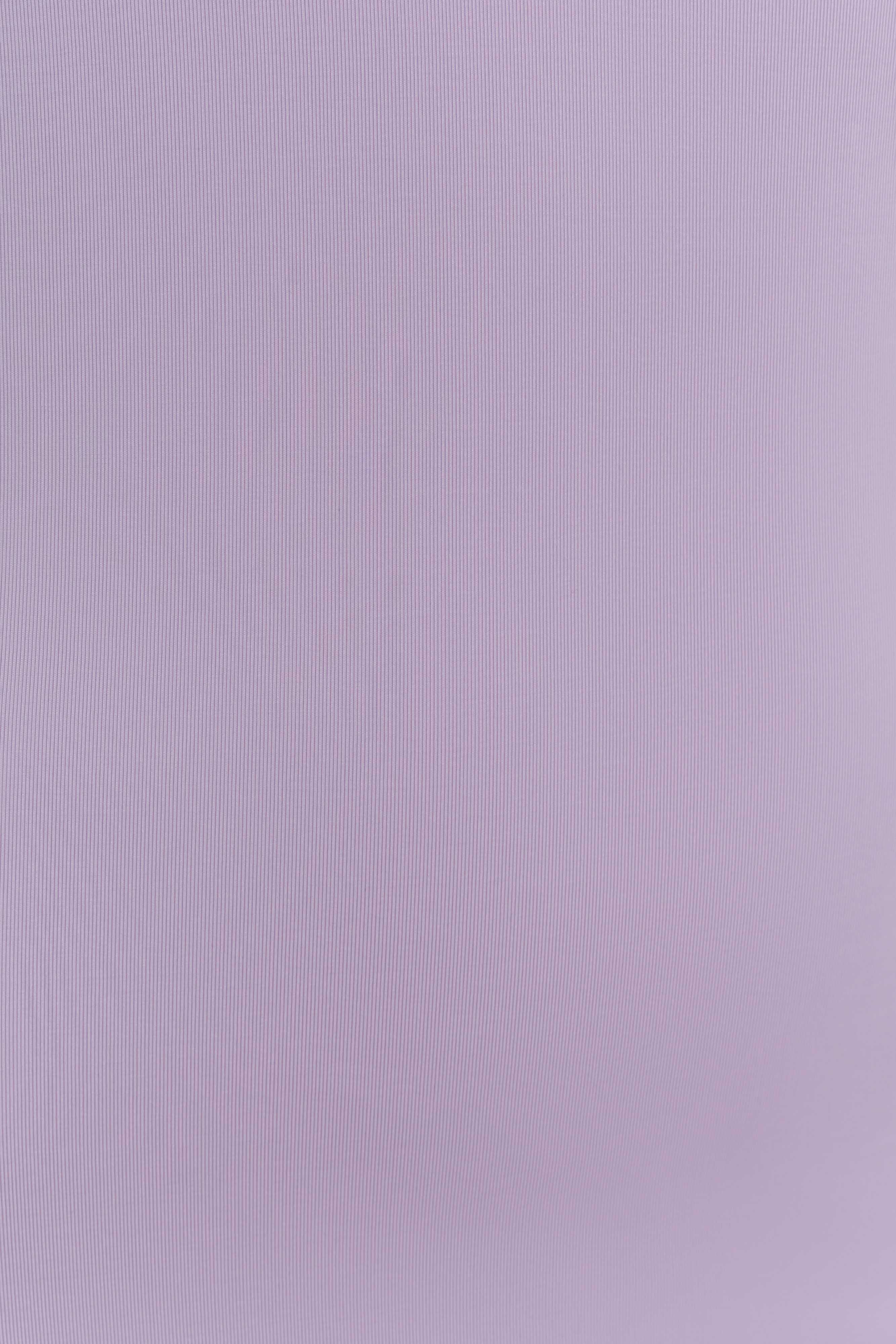 Genie Slinky Halter Midi Dress - Lilac