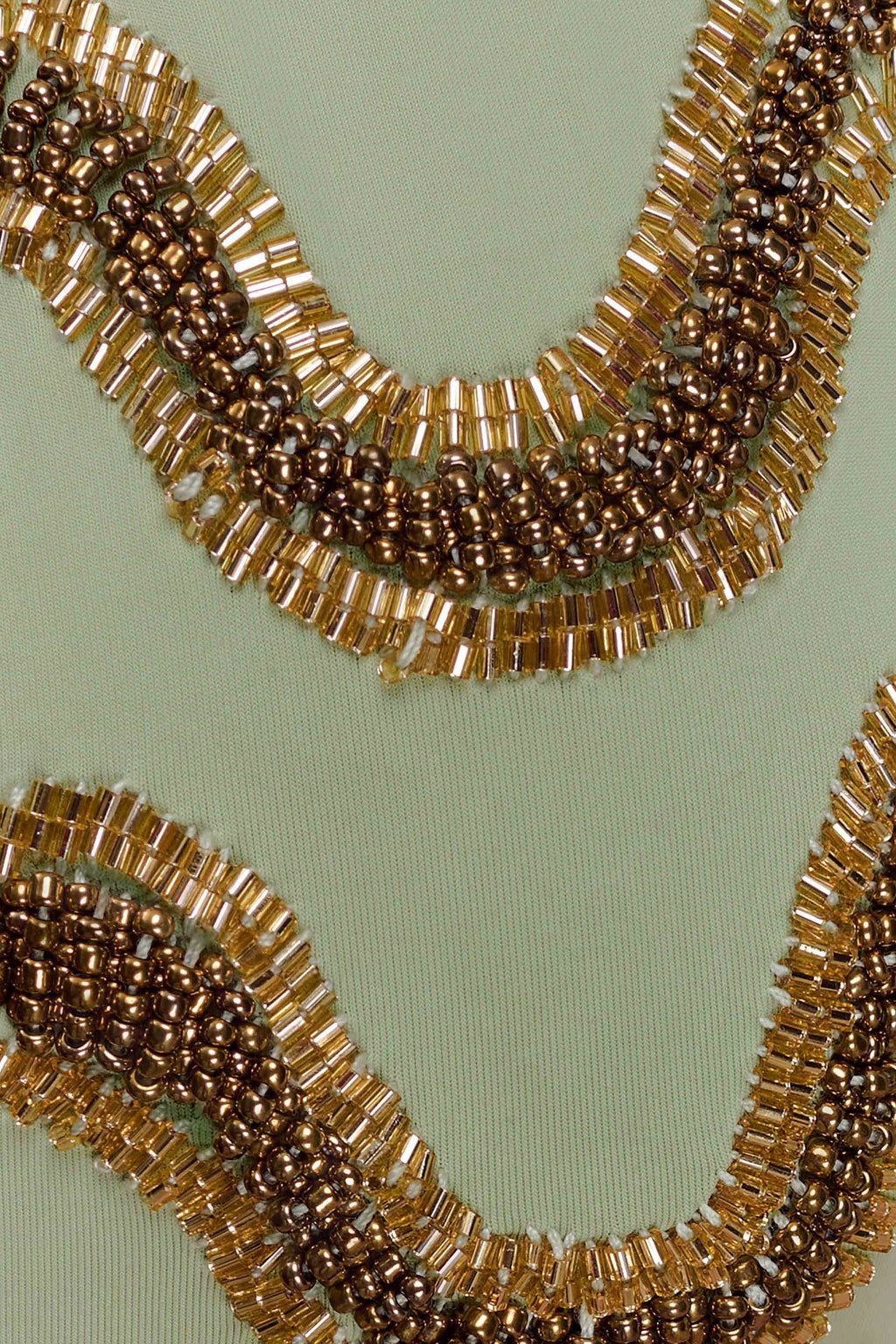 Robyn Beaded Bikini Bottom - Sage