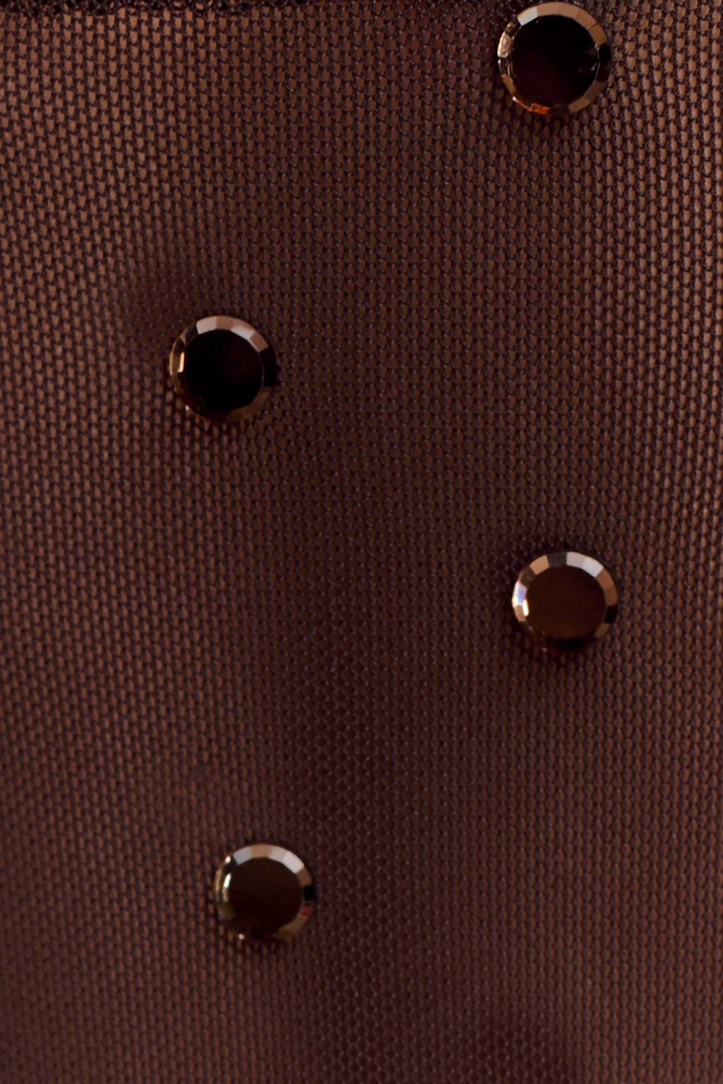Jackie Longline Diamante Top - Chocolate