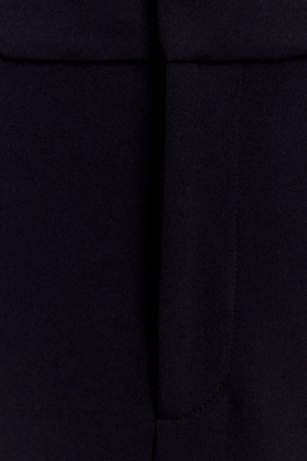 Maude Crepe Straight Leg Pants - Black