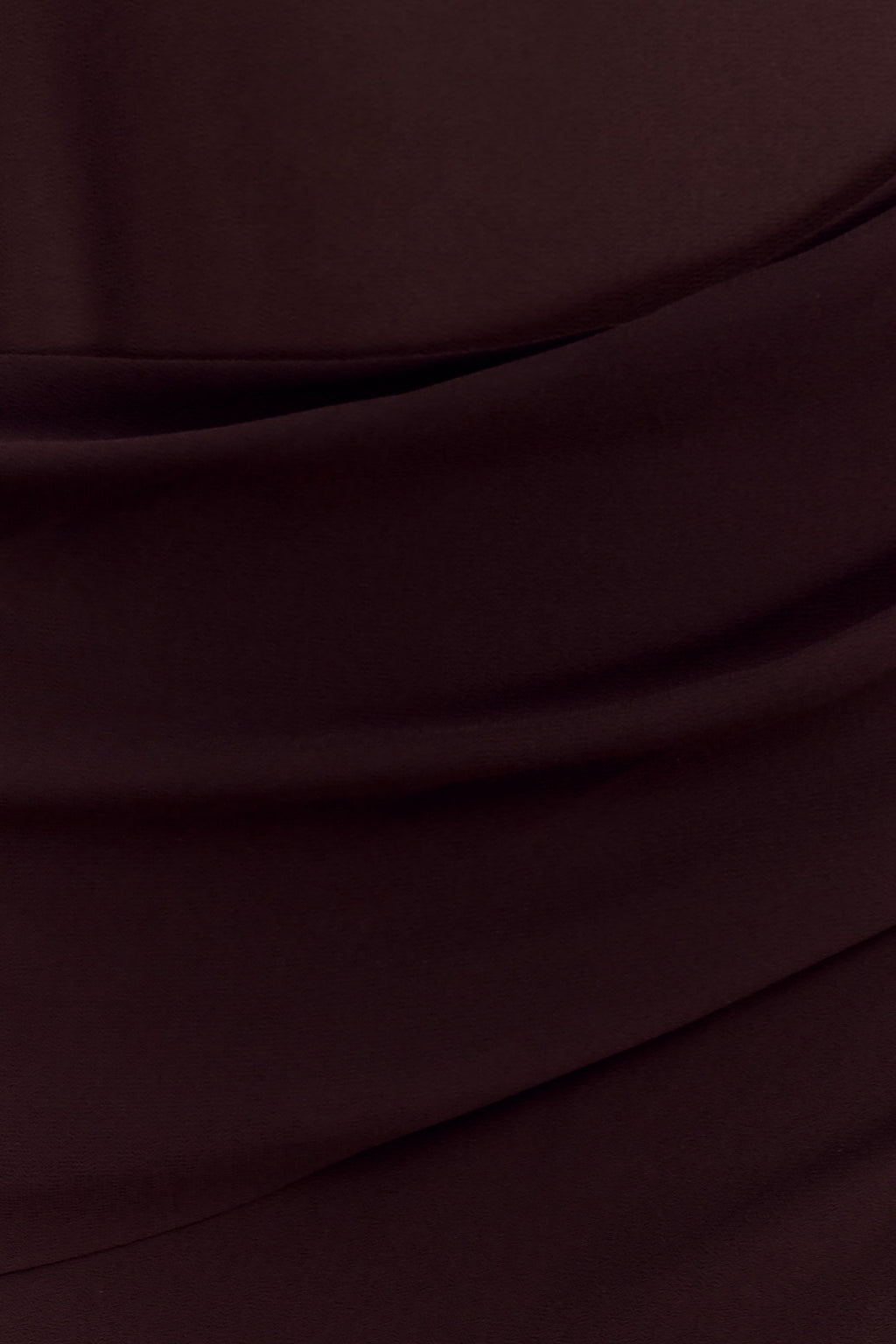 Kirsten Off Shoulder Chiffon Maxi Dress - Cacao Brown
