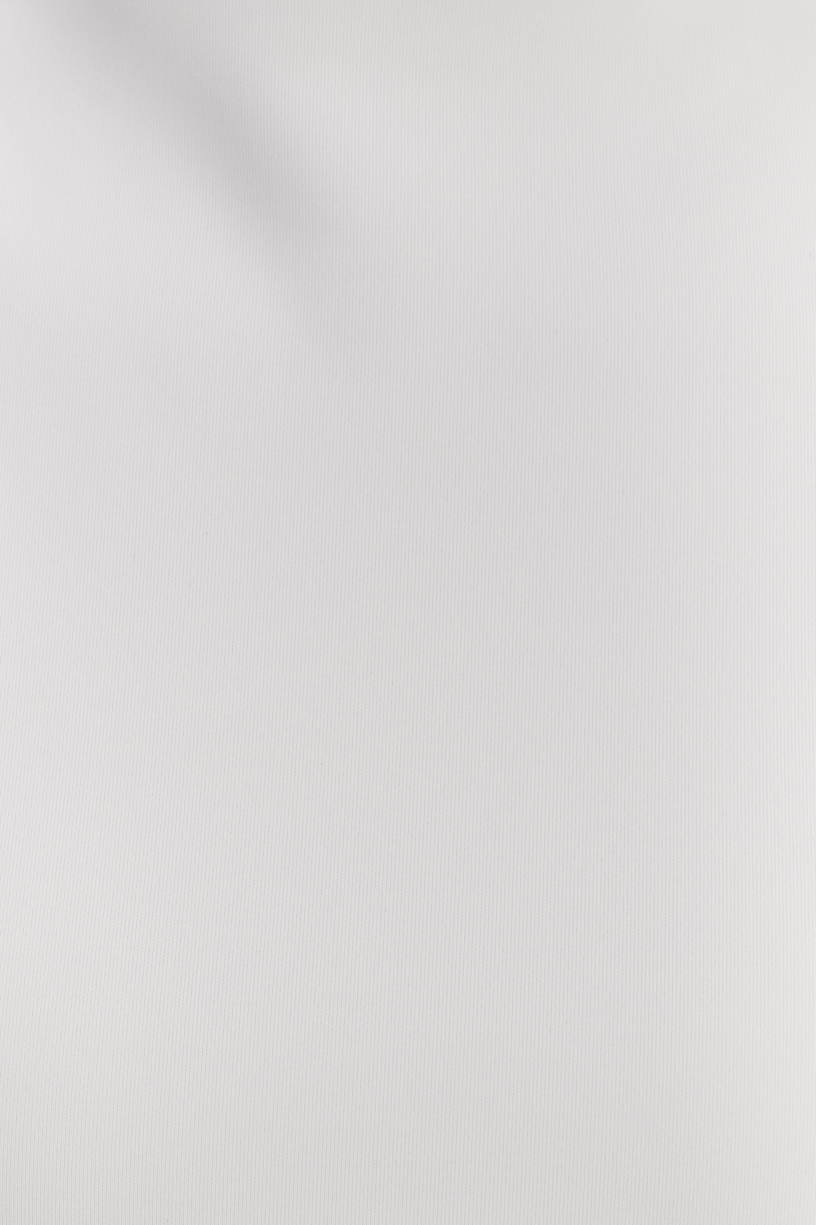 Portia Scuba Sleeveless Top - White