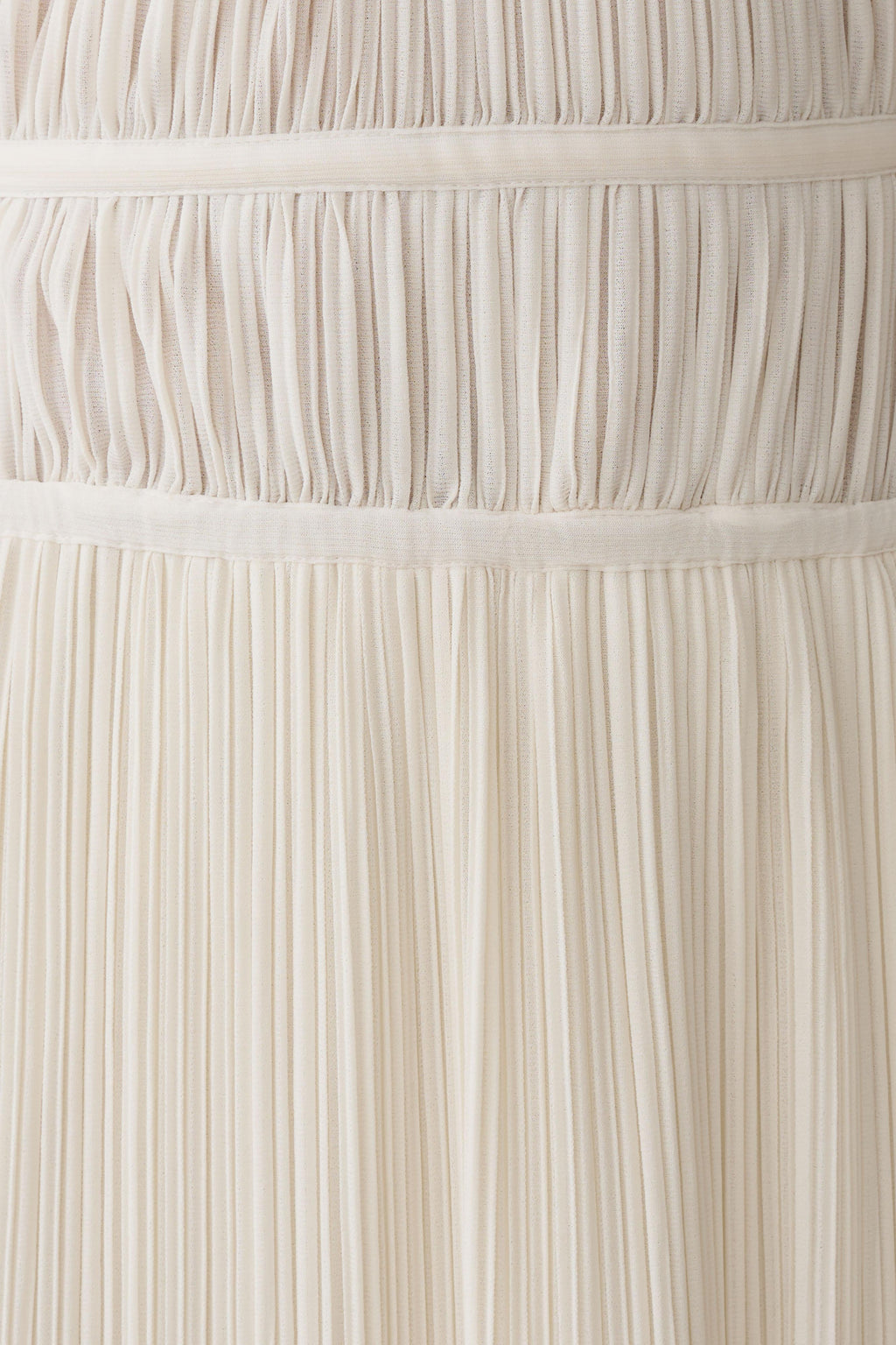 Thien Cowl Halter Midi Dress - Ivory