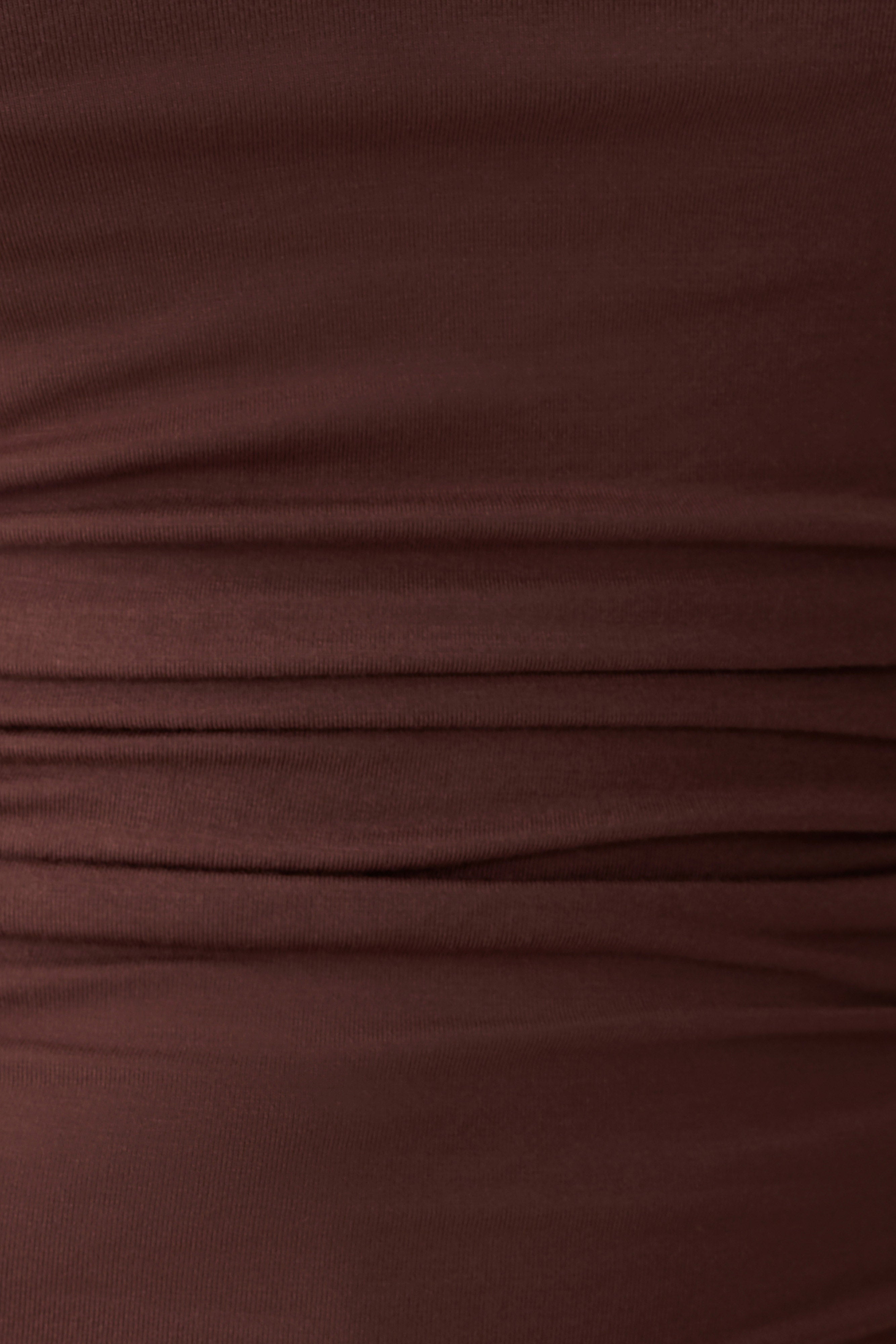Sari Long Sleeve Modal Top - Chocolate