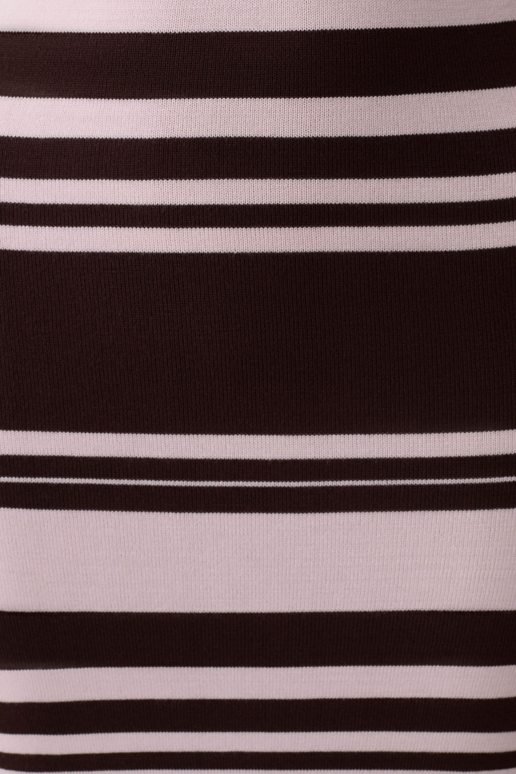 Brienne Stripe Midi Dress - Pink/Chocolate