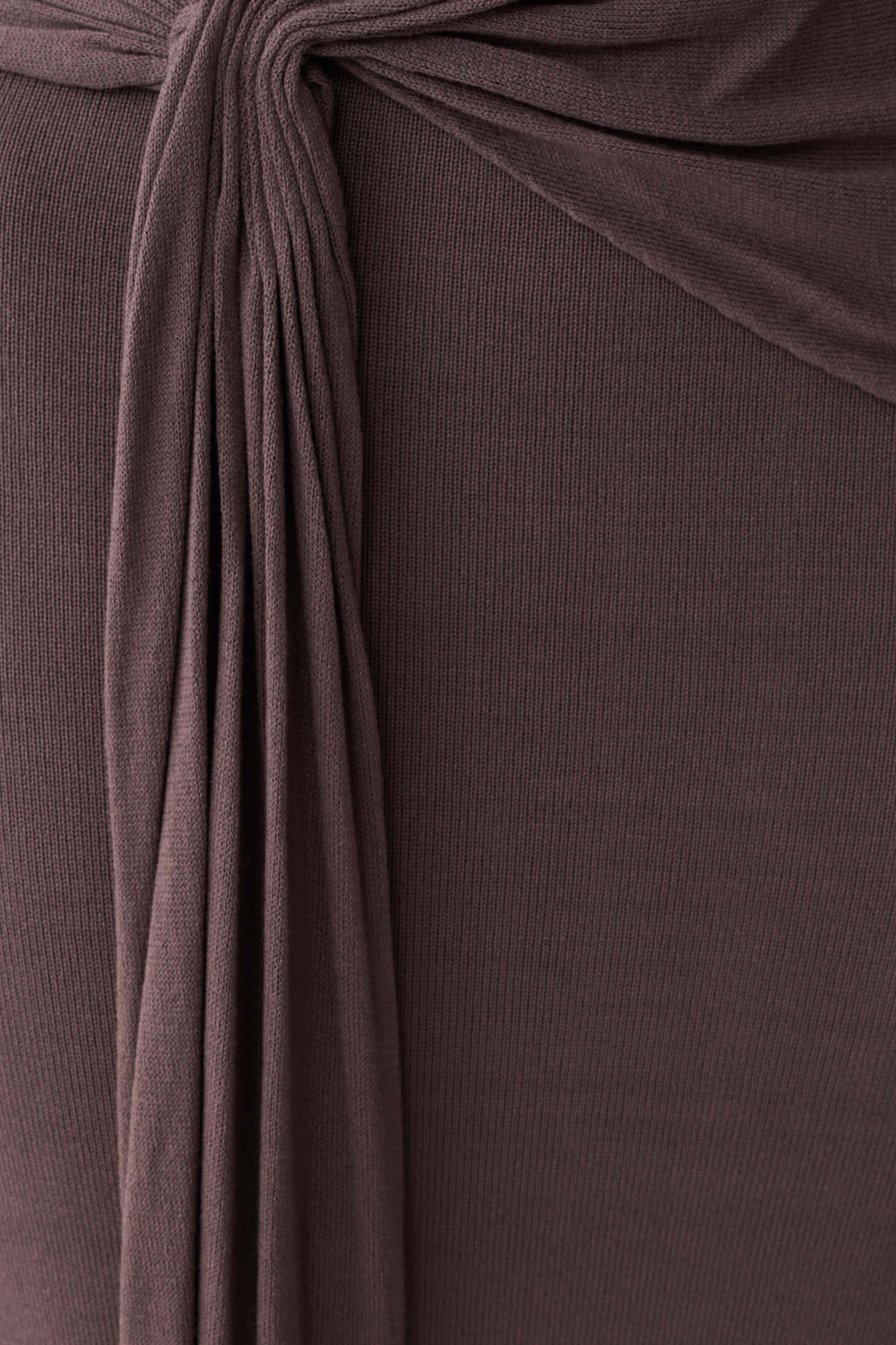 Cindylou Halter Knit Maxi Dress - Peppercorn